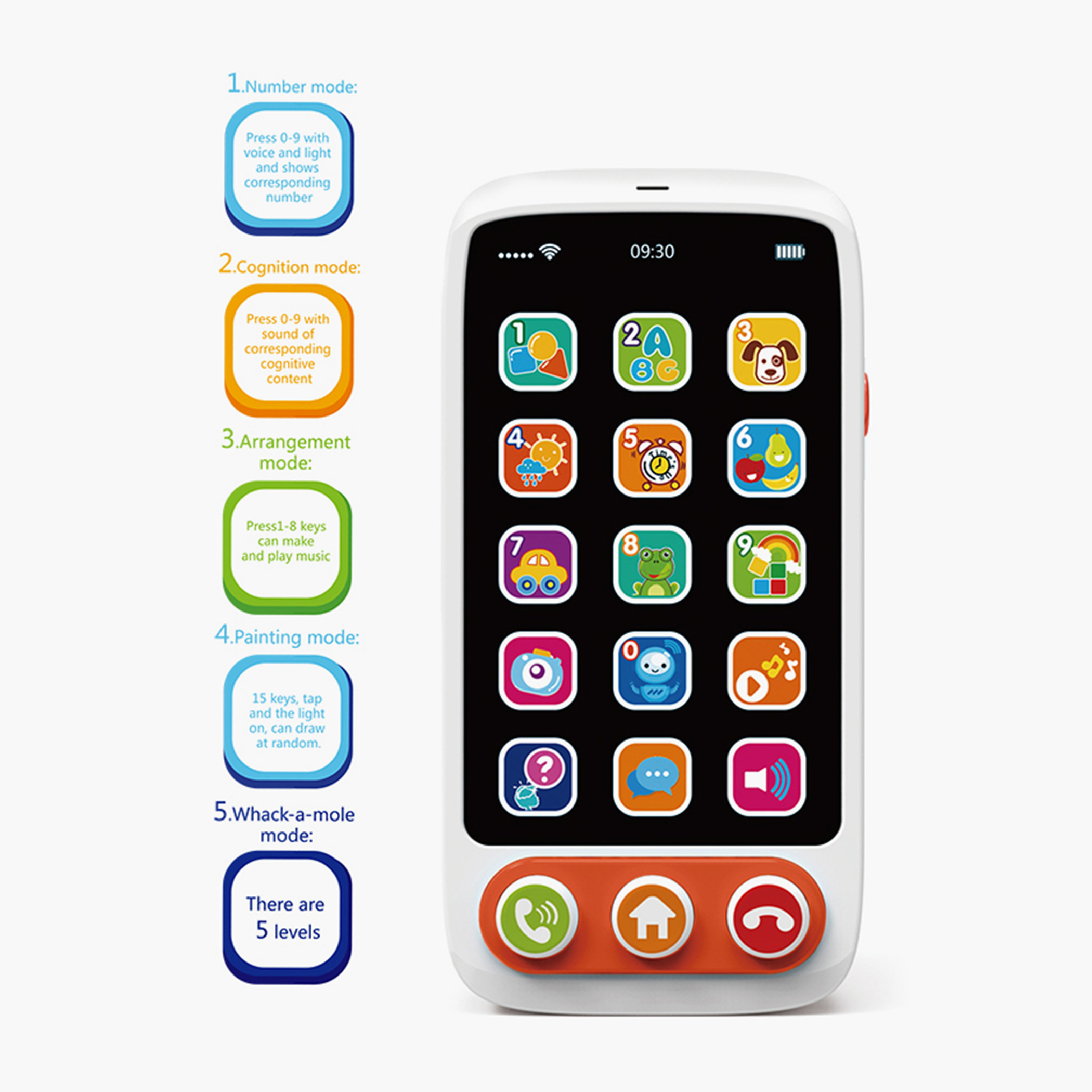 Juniors Musical Phone Toy-toys-babyandtoddlertoys-lightsandmusicaltoys-image-5