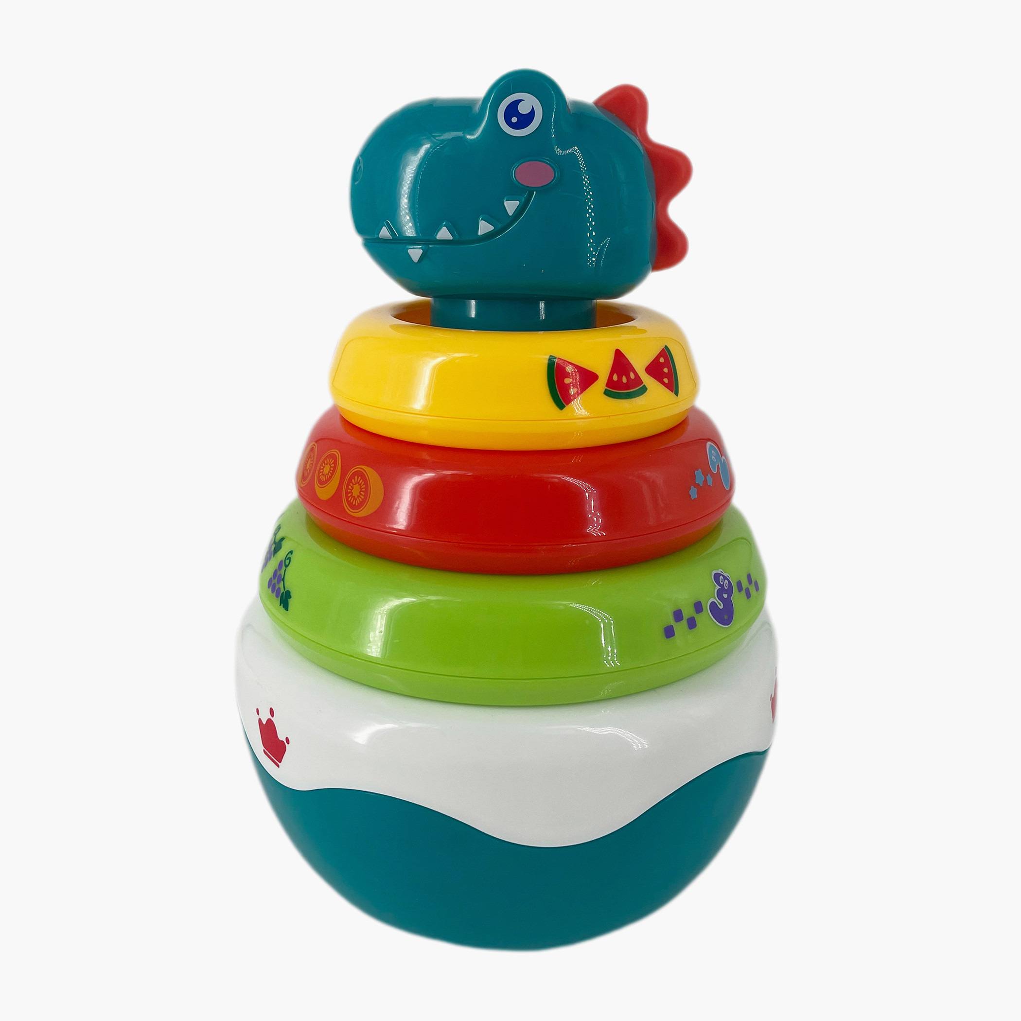 Juniors Roly Poly Stacking Ring Toy-toys-babyandtoddlertoys-stackingandnestingtoys-image-1