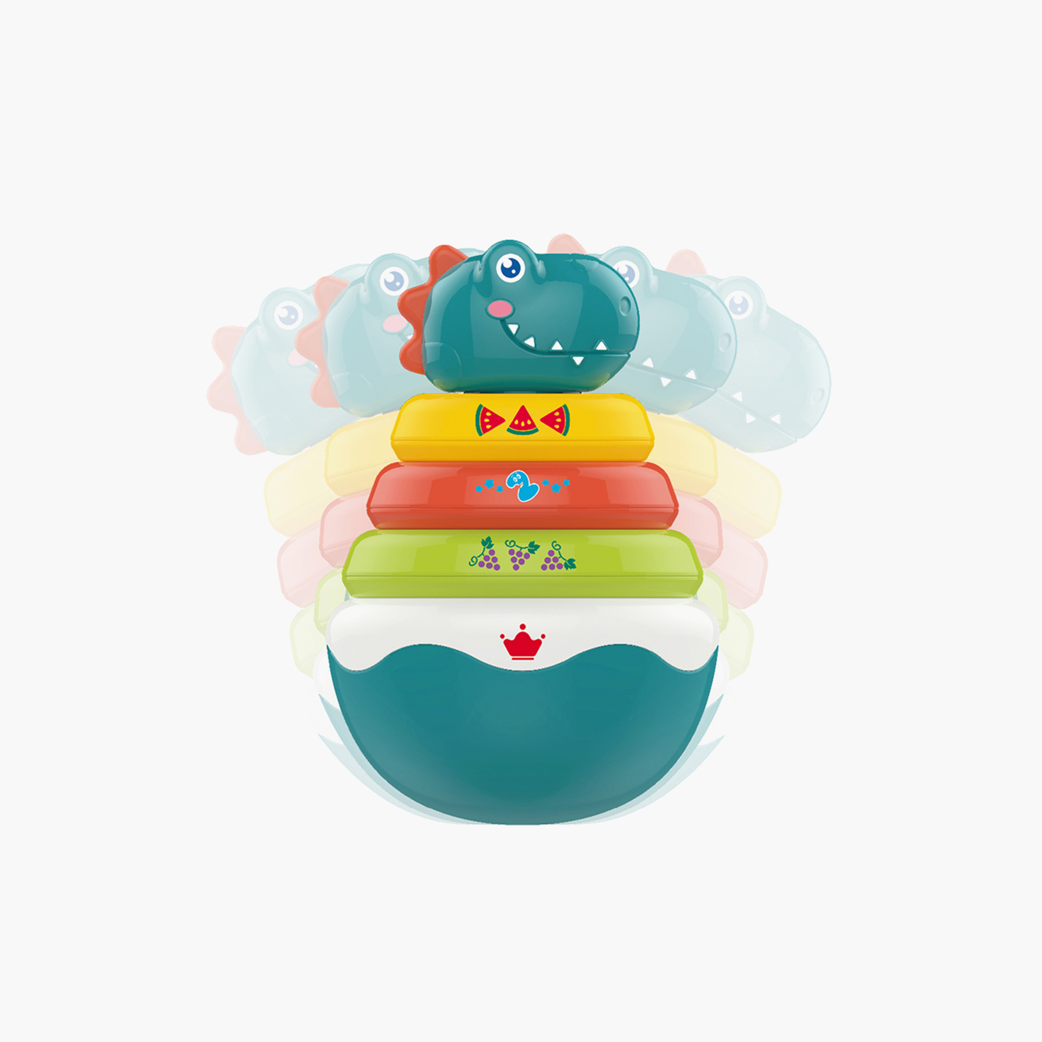 Juniors Roly Poly Stacking Ring Toy-toys-babyandtoddlertoys-stackingandnestingtoys-image-5