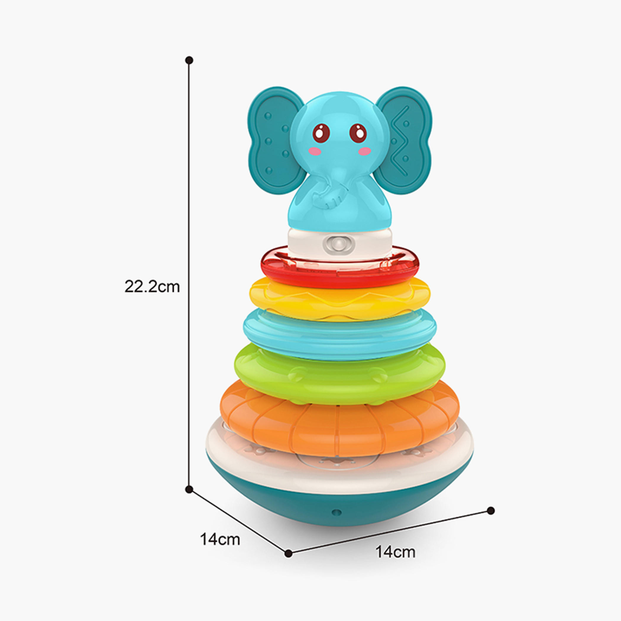 حلقات تكديس موسيقية مع أضواء من جونيورز-toys-babyandtoddlertoys-stackingandnestingtoys-image-5