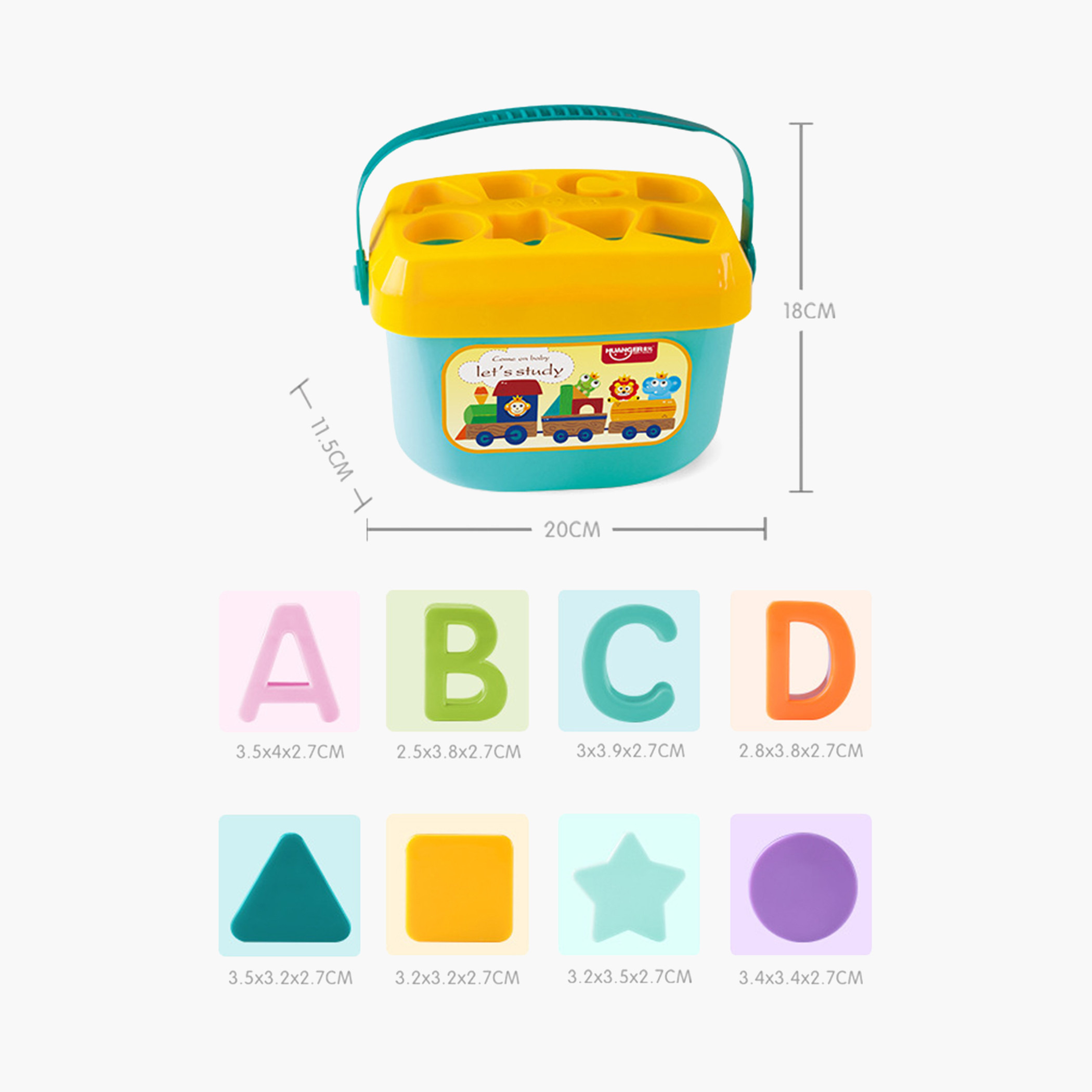 Juniors Shape Sorter Block Toy Set-toys-babyandtoddlertoys-shapesorters-image-3