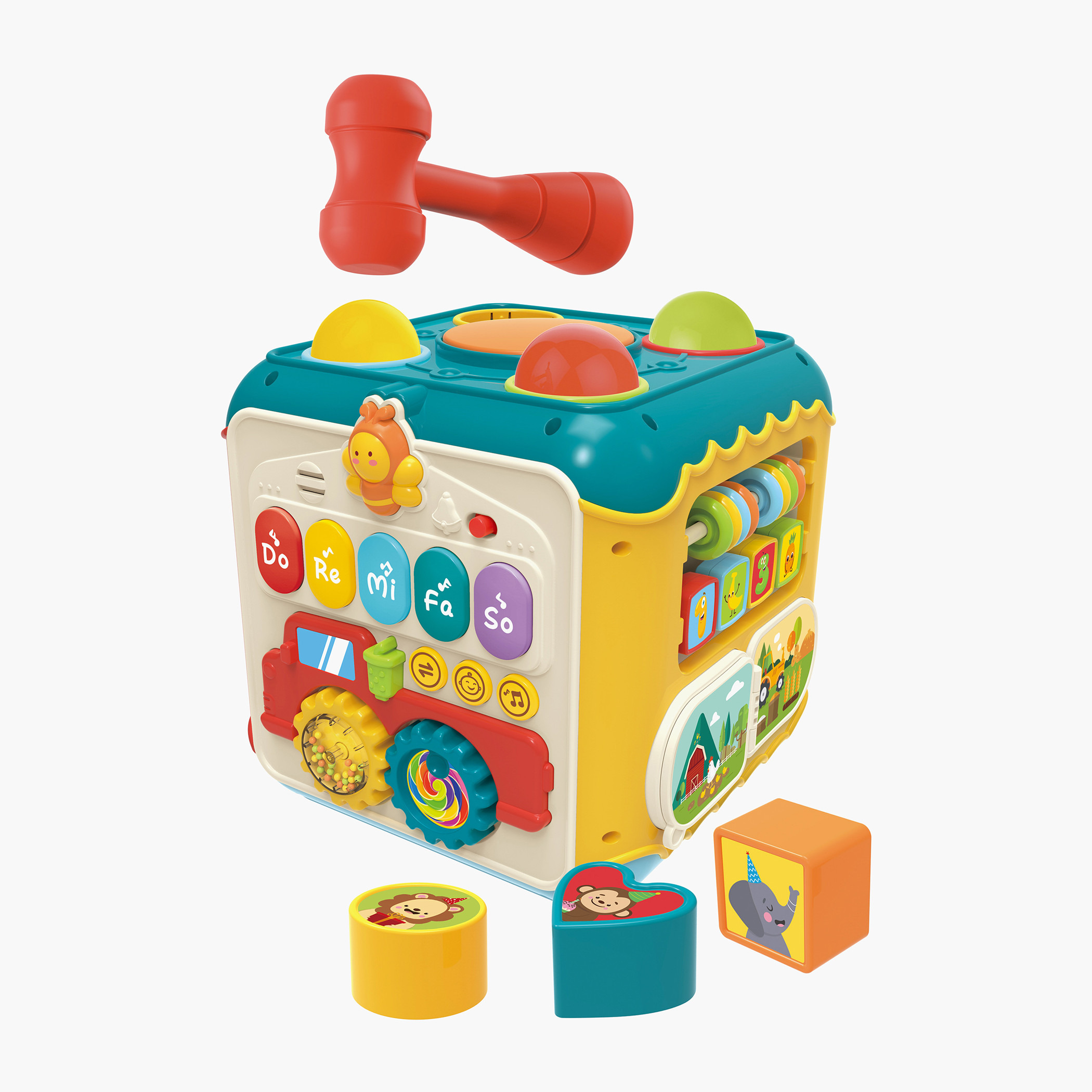 Juniors Activity Cube Toy-toys-babyandtoddlertoys-learningtoys-image-1