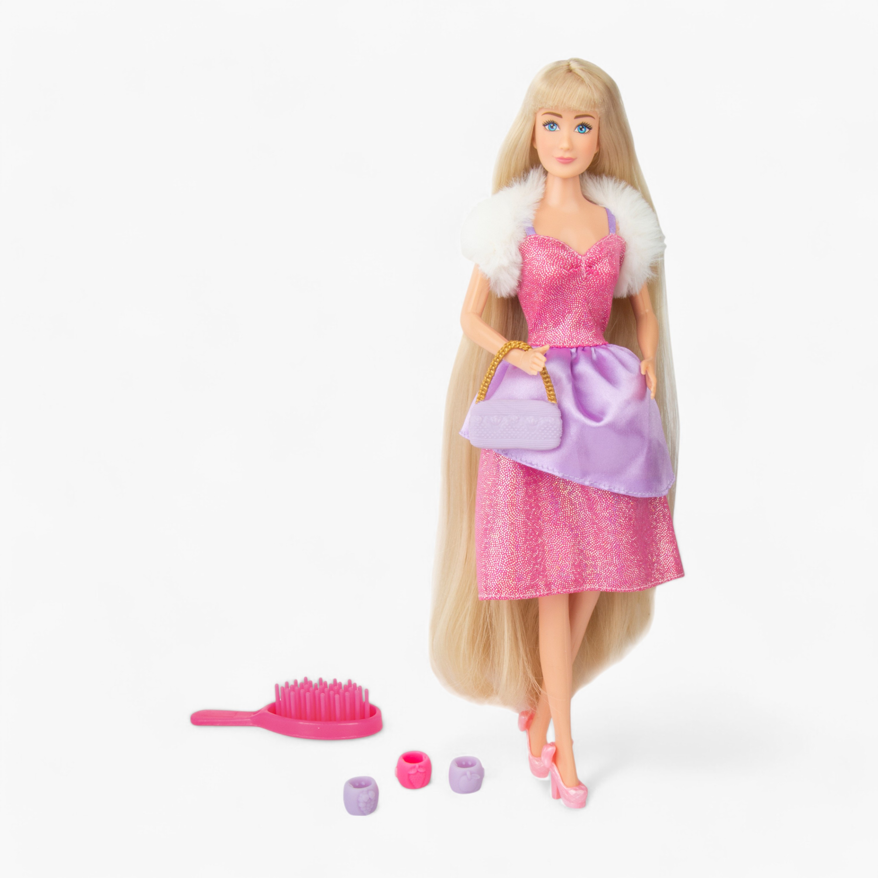 مجموعة ألعاب دمية أزياء بشعر طويل من جونيورز - 29 سم-toys-dollsandplaysets-dolls-image-1