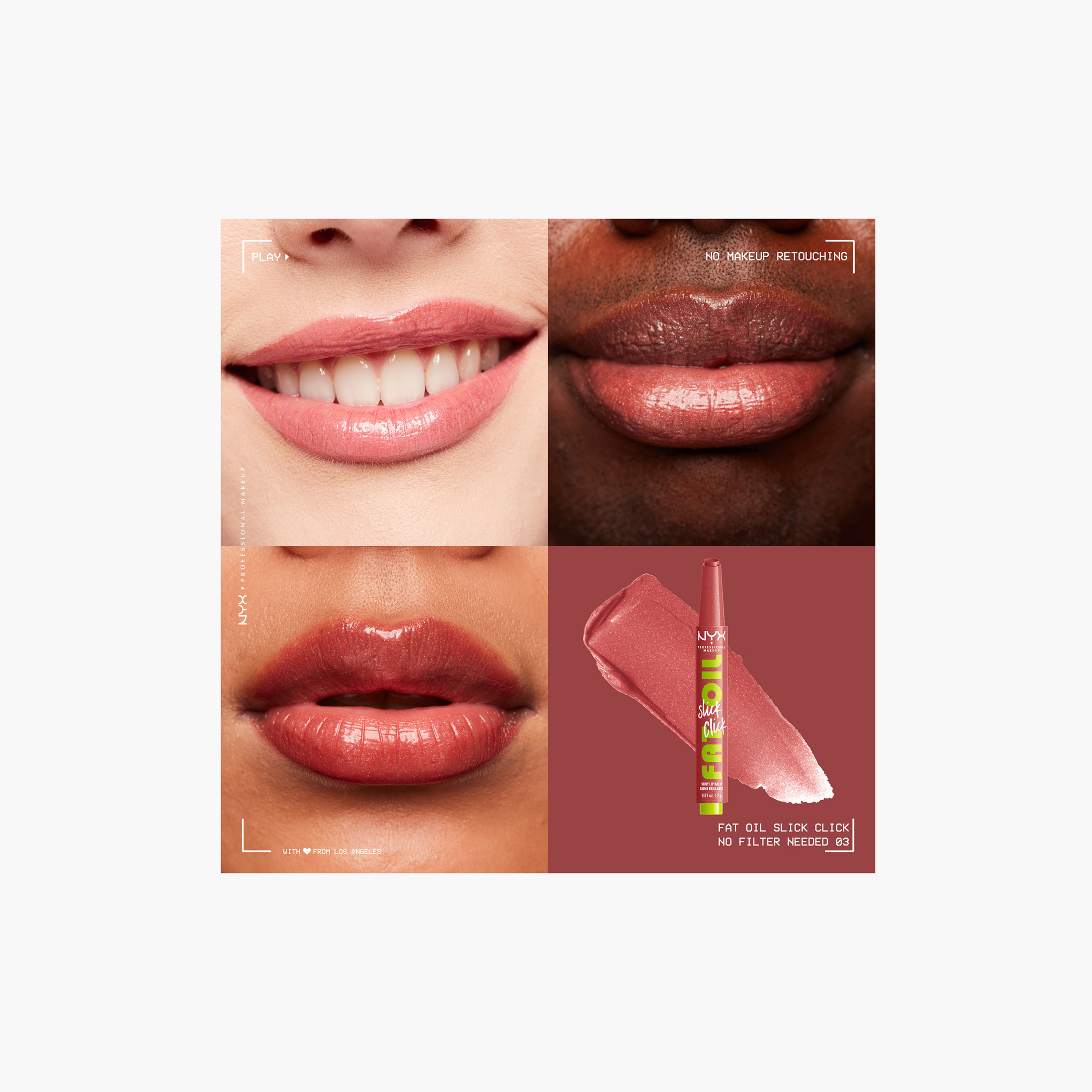 NYX Professional Make up Slick Click Fat Oil Shiny Lip Balm - 2 gms-beautyandpersonalcare-makeup-lips-lipglossesandbalms-image-3