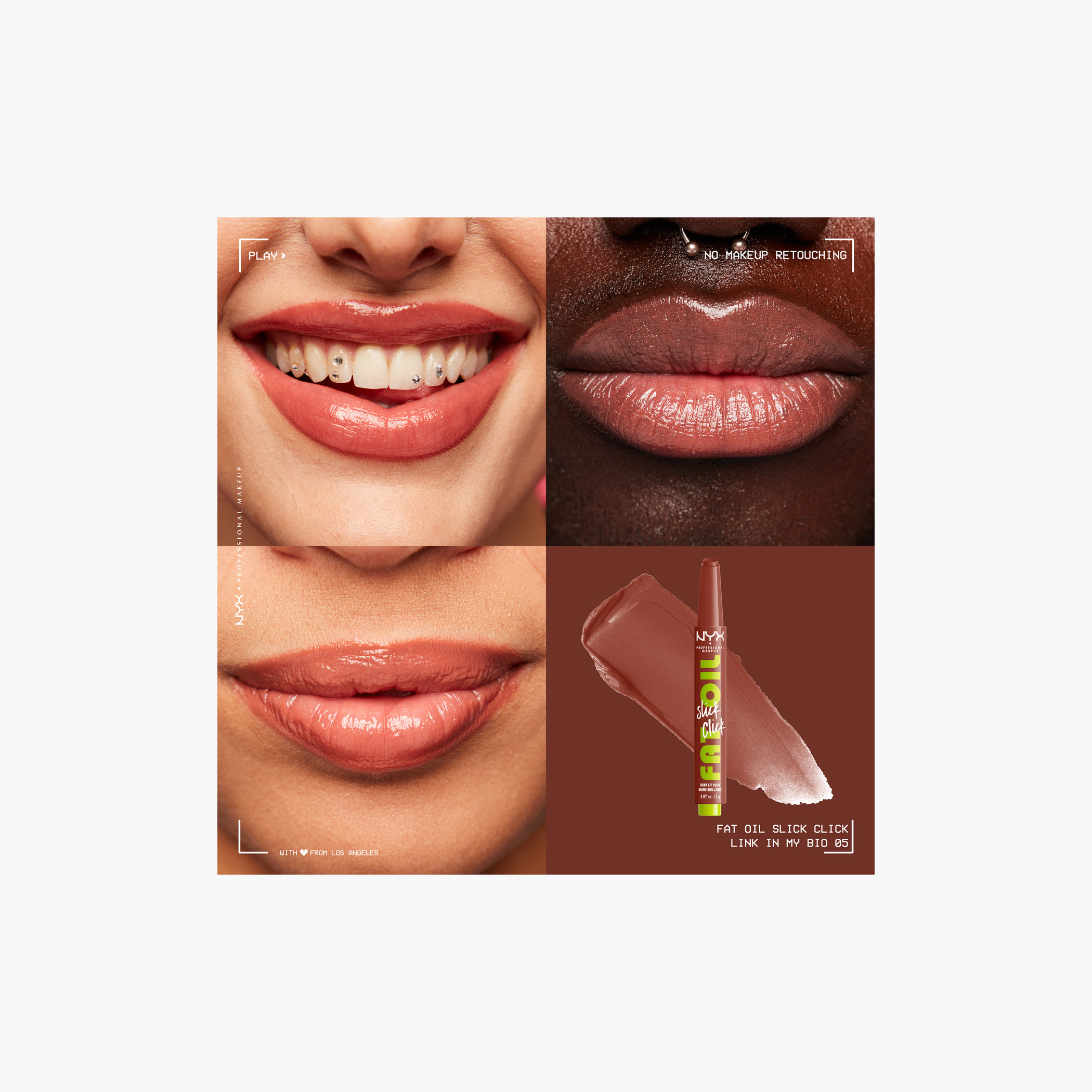 NYX Professional Make up Slick Click Fat Oil Shiny Lip Balm - 2 gms-beautyandpersonalcare-makeup-lips-lipglossesandbalms-image-3