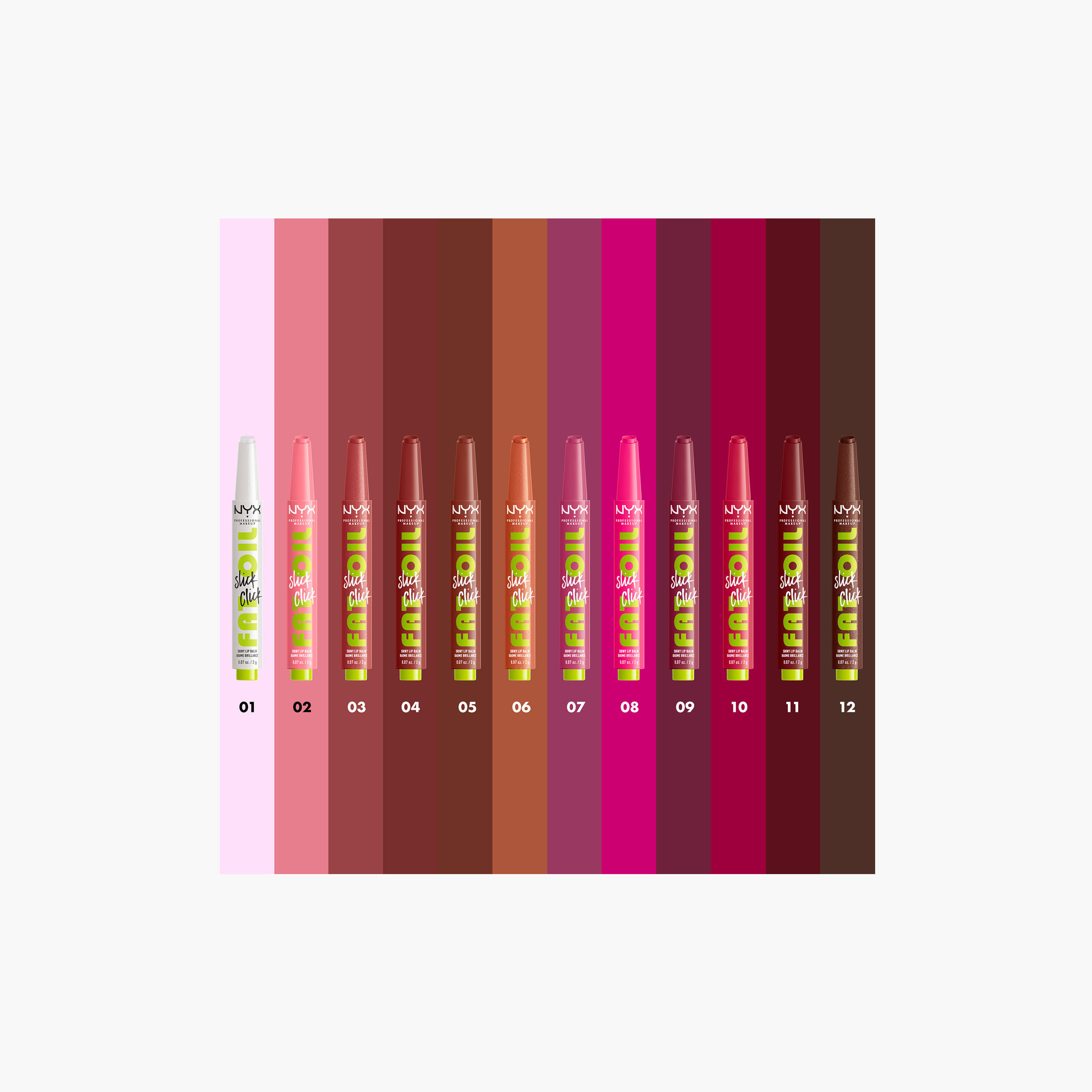 NYX Professional Make up Slick Click Fat Oil Shiny Lip Balm - 2 gms-beautyandpersonalcare-makeup-lips-lipglossesandbalms-image-6