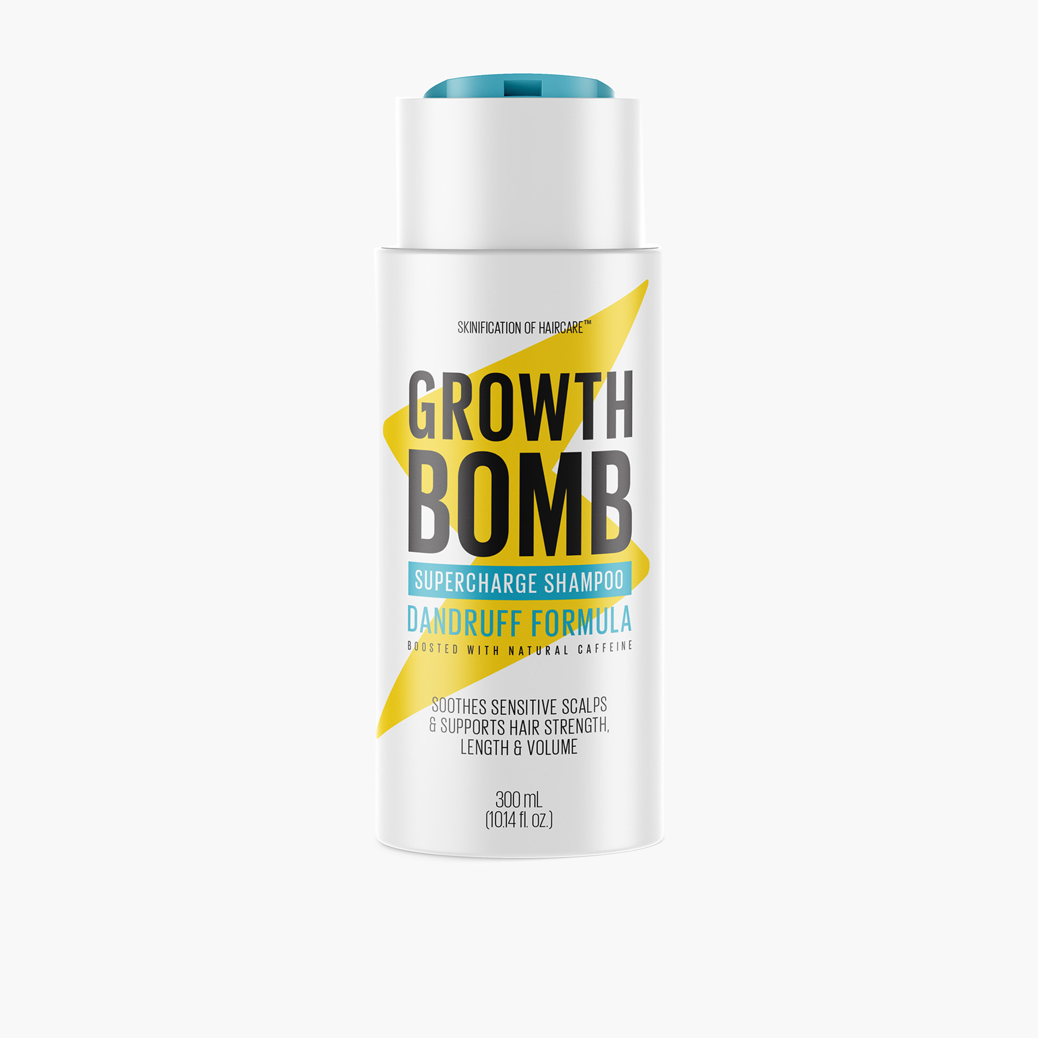 شامبو الشعر سوبر تشارج بتركيبة ضد القشرة من جروث بومب - 300 مل-beautyandpersonalcare-hair-haircare-shampoos-image-1