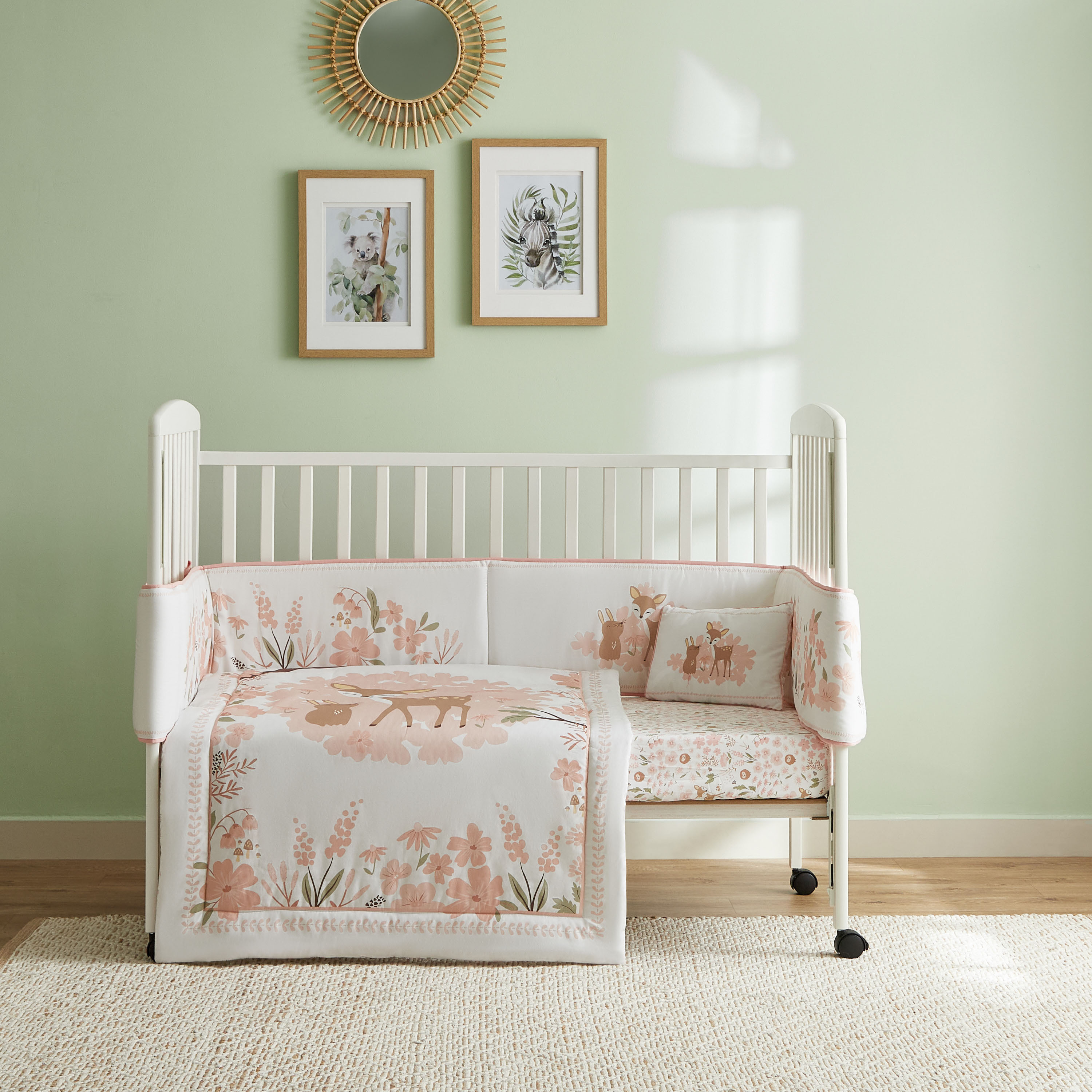 Juniors 5-Piece Deer Print Bedding Set-baby-nursery-babybedding-image-2