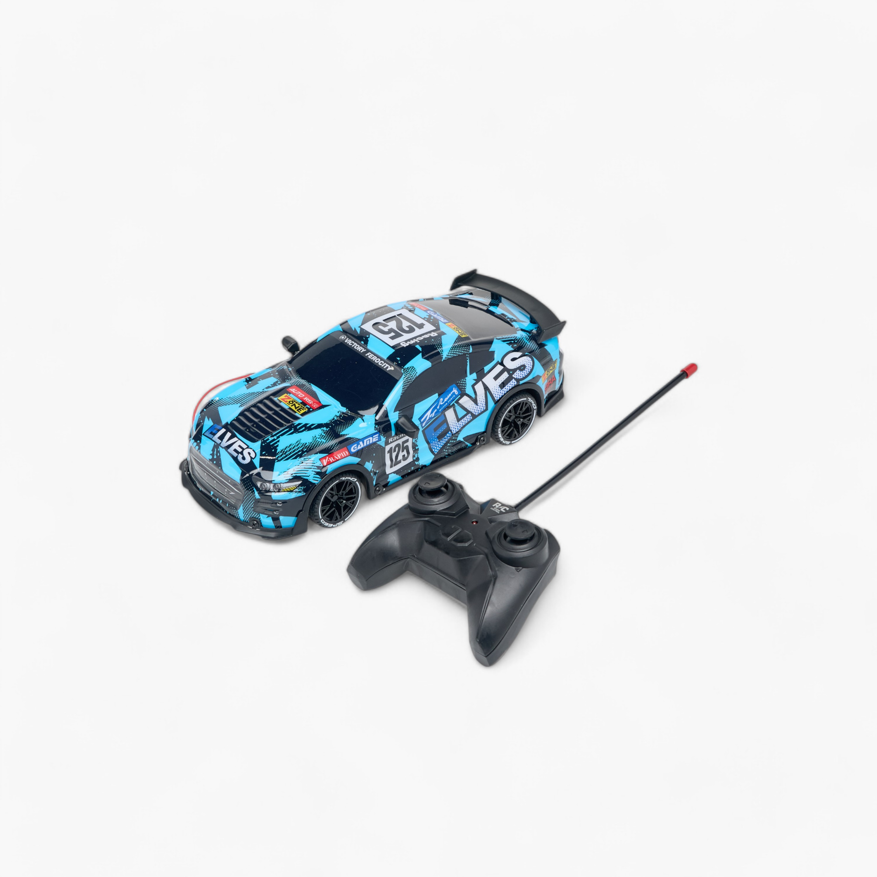 Juniors 1:18 Remote Control Racing Toy Car with Light-toys-playvehicles-diecastcars-image-2