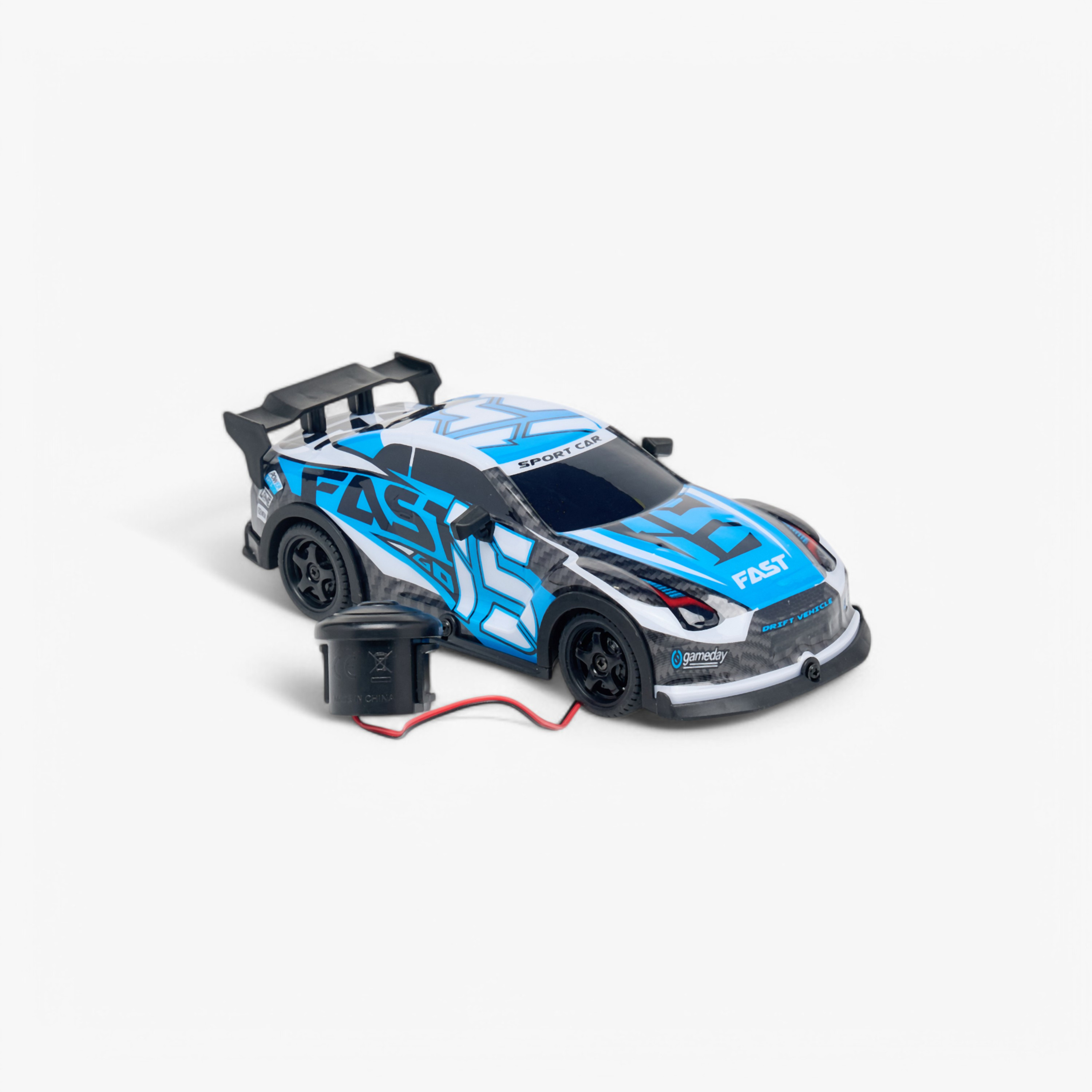 سيارة دريفت بجهاز تحكم عن بعد وأضواء من جونيورز-toys-remotecontrolledvehicles-rccars-image-4