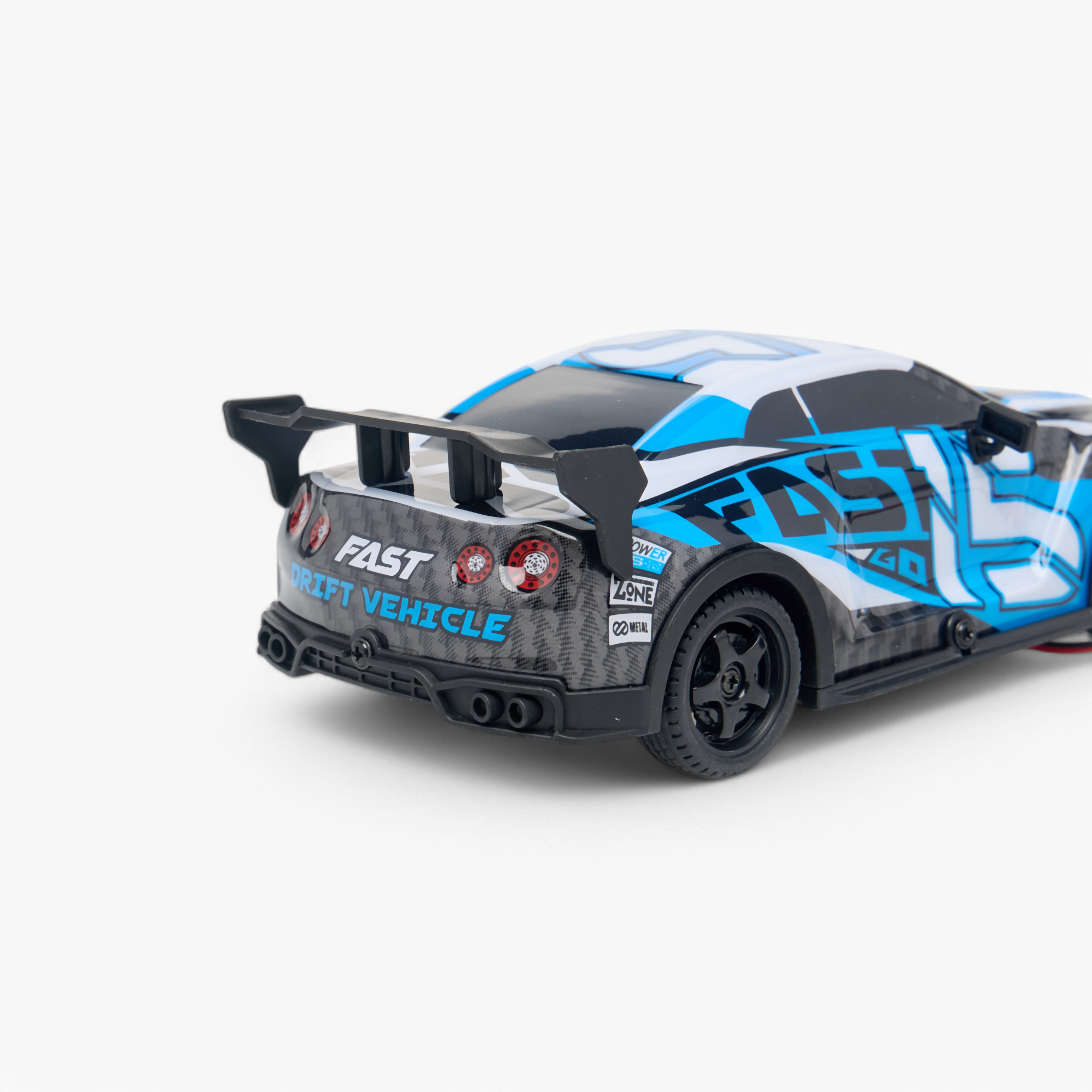 سيارة دريفت بجهاز تحكم عن بعد وأضواء من جونيورز-toys-remotecontrolledvehicles-rccars-image-2