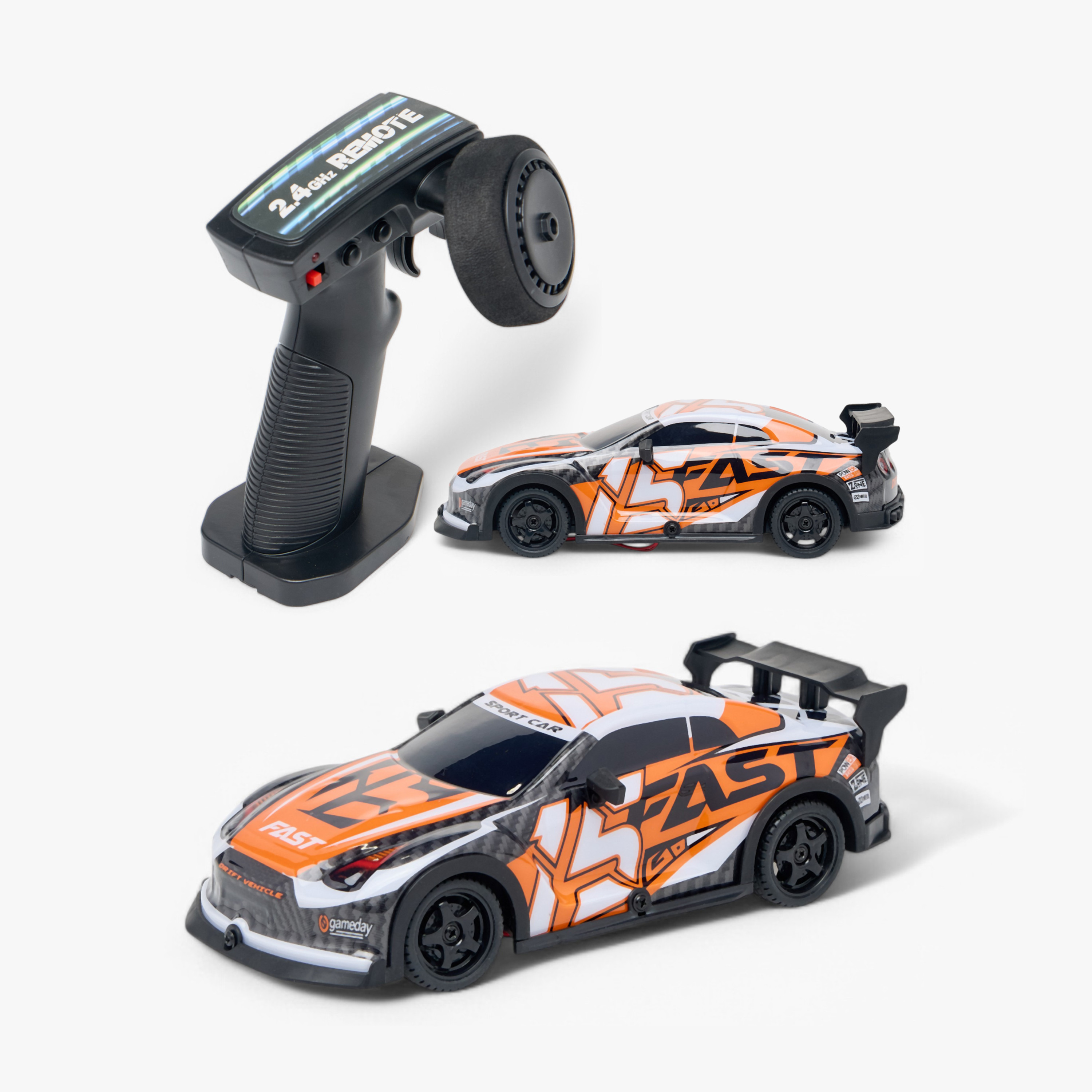Juniors Remote Control Drift Car with Lights-toys-remotecontrolledvehicles-rccars-image-1