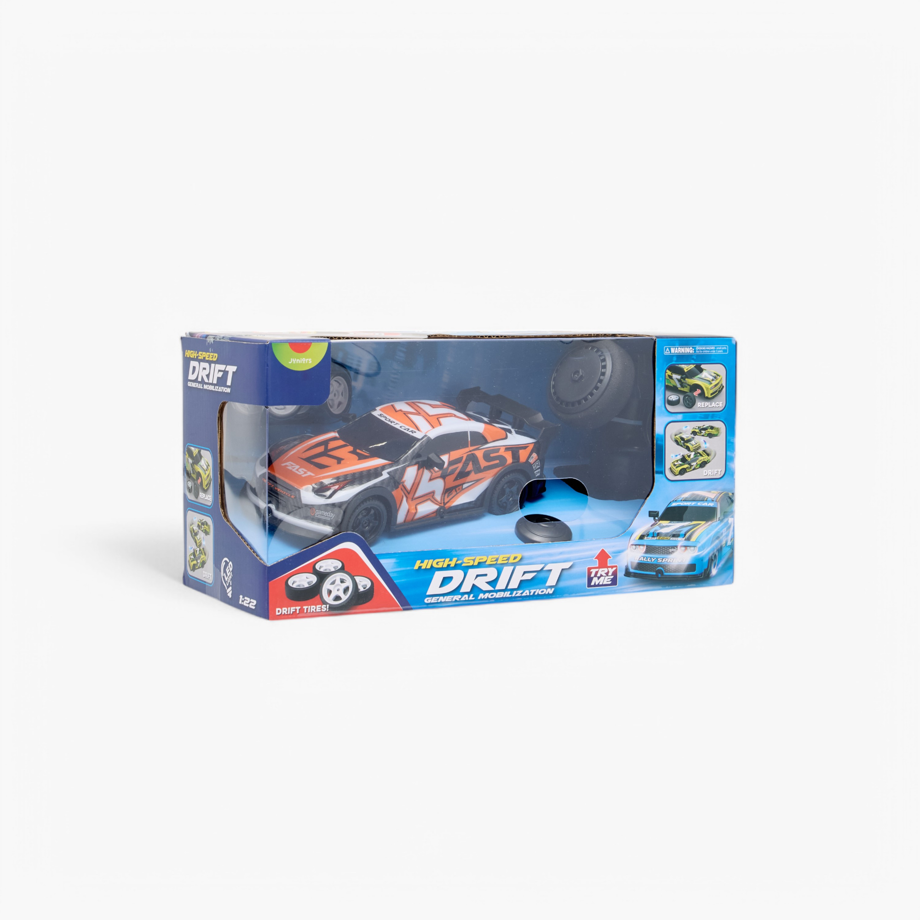 Juniors Remote Control Drift Car with Lights-toys-remotecontrolledvehicles-rccars-image-8