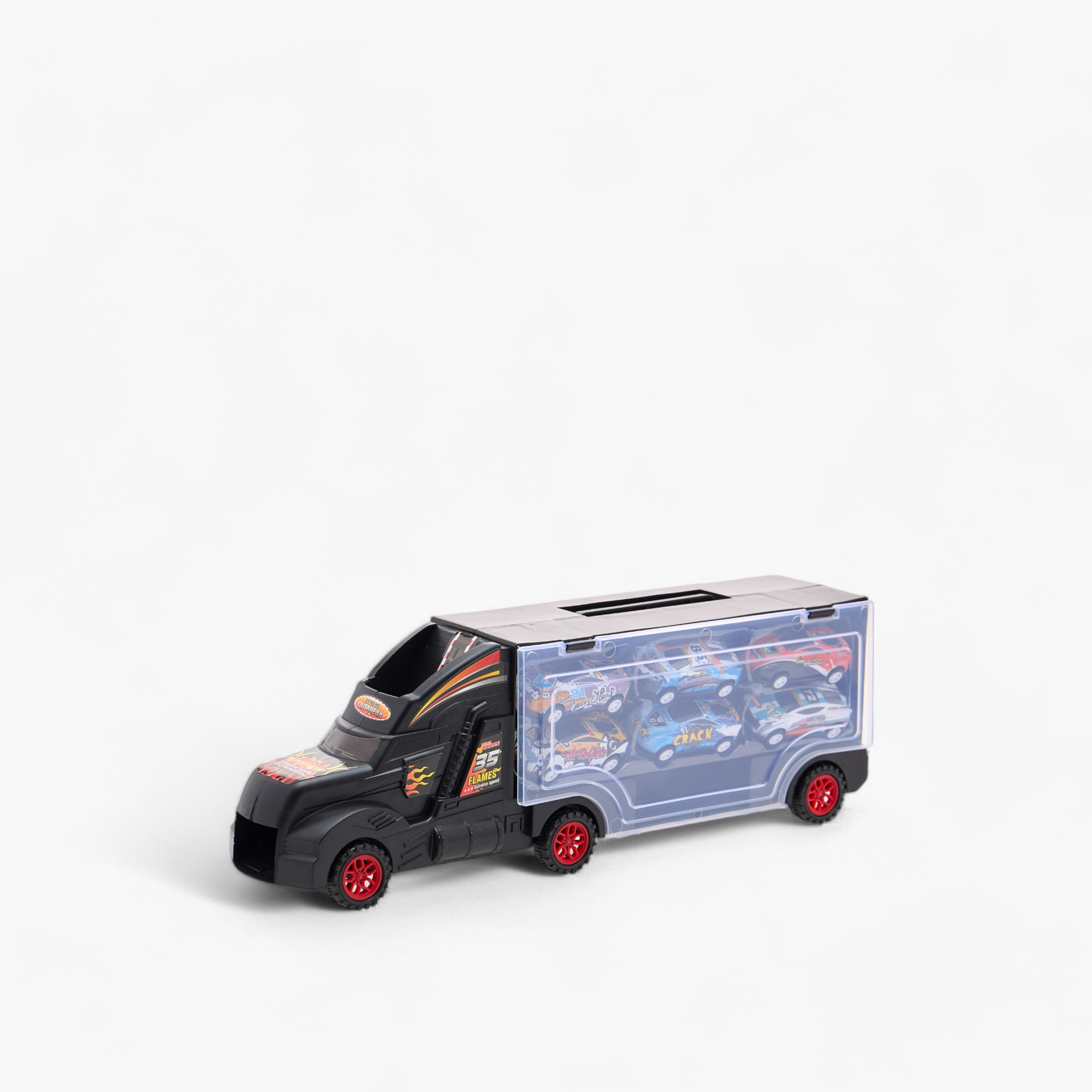 Juniors Carriage Toy Truck with Cars-toys-playvehicles-utilityvehicles-image-2