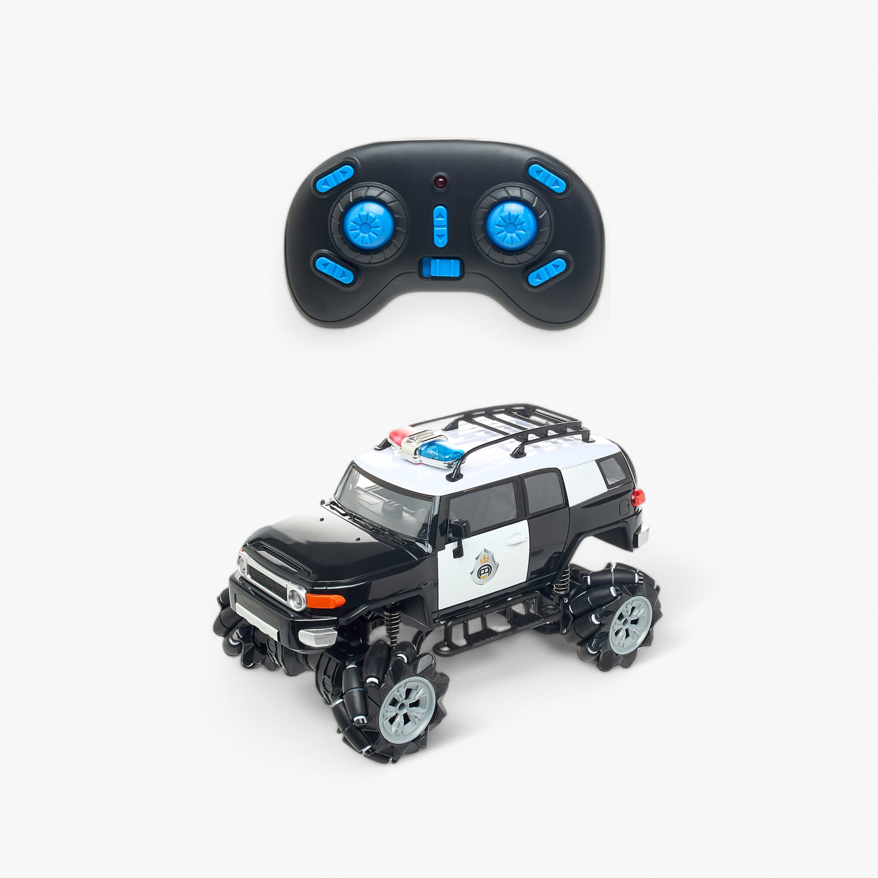 Juniors 1:12 Bigfoot Toyota FJ Police Remote Control Toy Car-toys-playvehicles-diecastcars-image-1