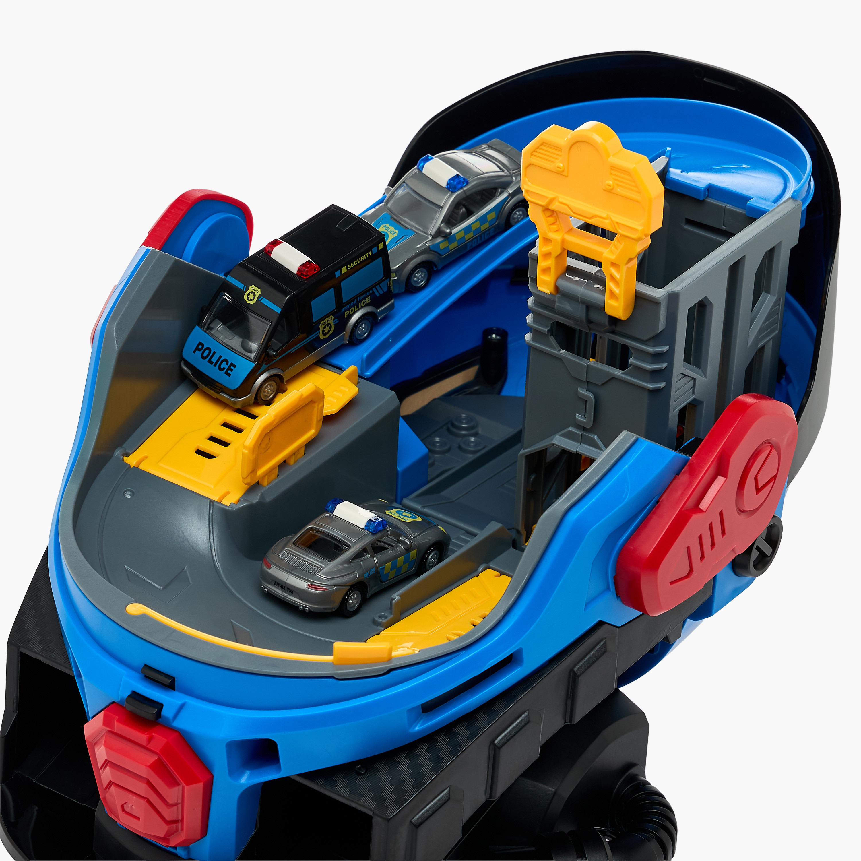 City Action Pilot Helmet Transforms Race Track Playset-toys-playvehicles-vehicleplaysets-image-5