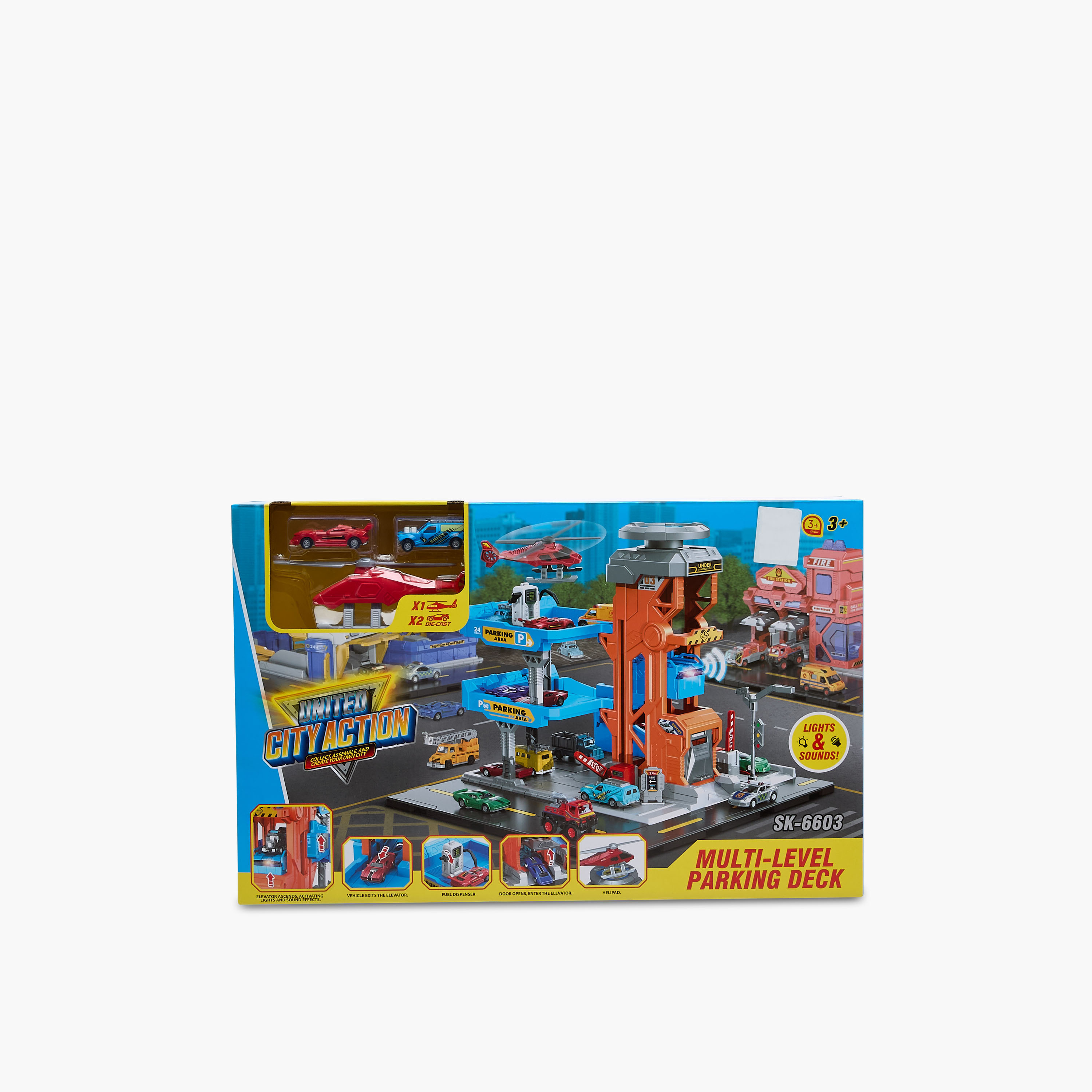 City Action Multi-Level Parking Deck Playset-toys-playvehicles-vehicleplaysets-image-11