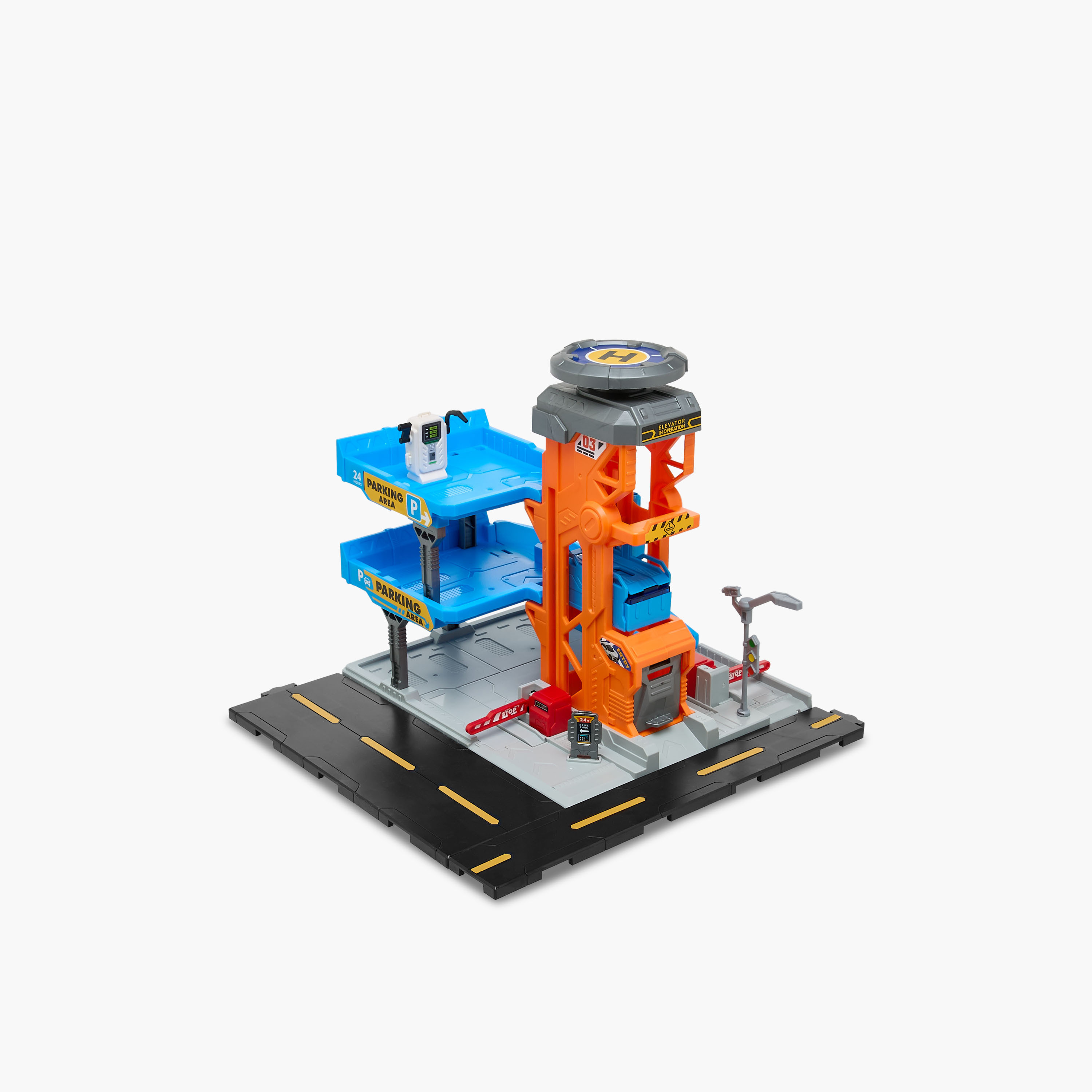 مجموعة لعب موقف سيارات متعدد المستويات من سيتي أكشن-toys-playvehicles-vehicleplaysets-image-7