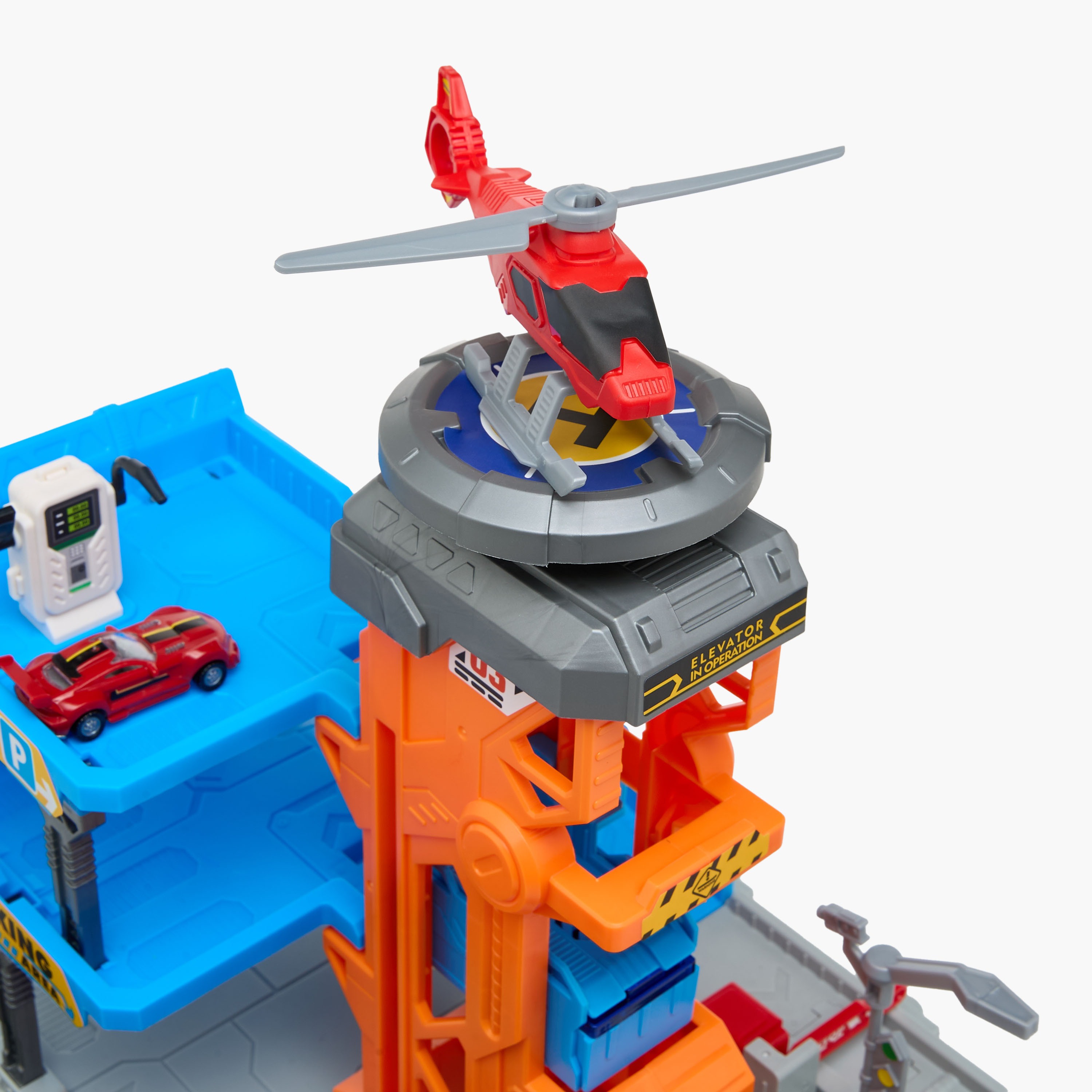 مجموعة لعب موقف سيارات متعدد المستويات من سيتي أكشن-toys-playvehicles-vehicleplaysets-image-4