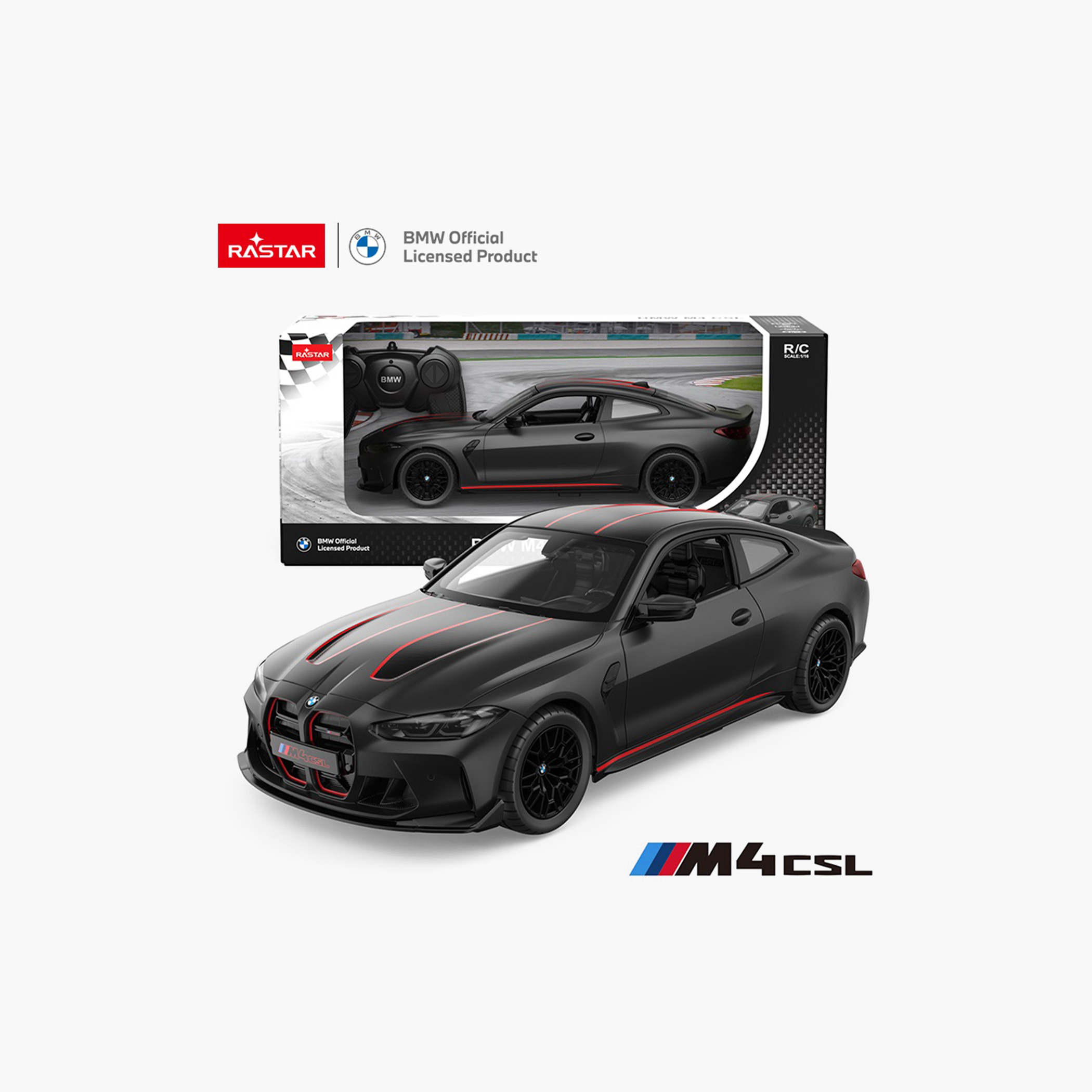 Rastar BMW M4 CSL Remote Control Car Toy-toys-remotecontrolledvehicles-rccars-image-6