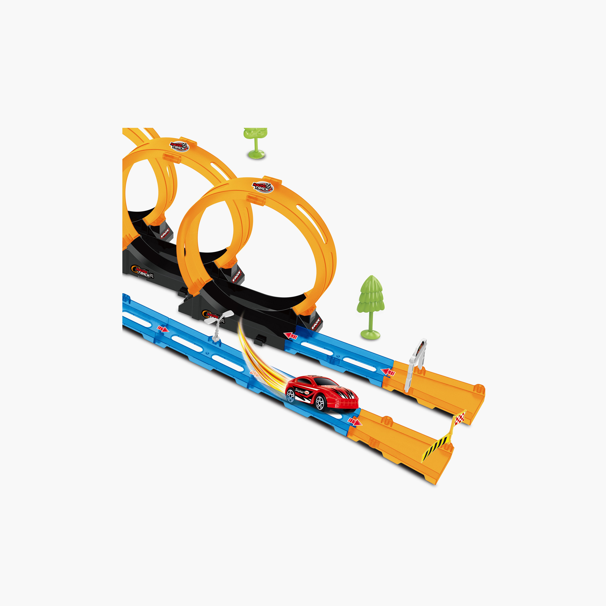Juniors 39-Piece Track Racing Playset-toys-playvehicles-vehicleplaysets-image-2