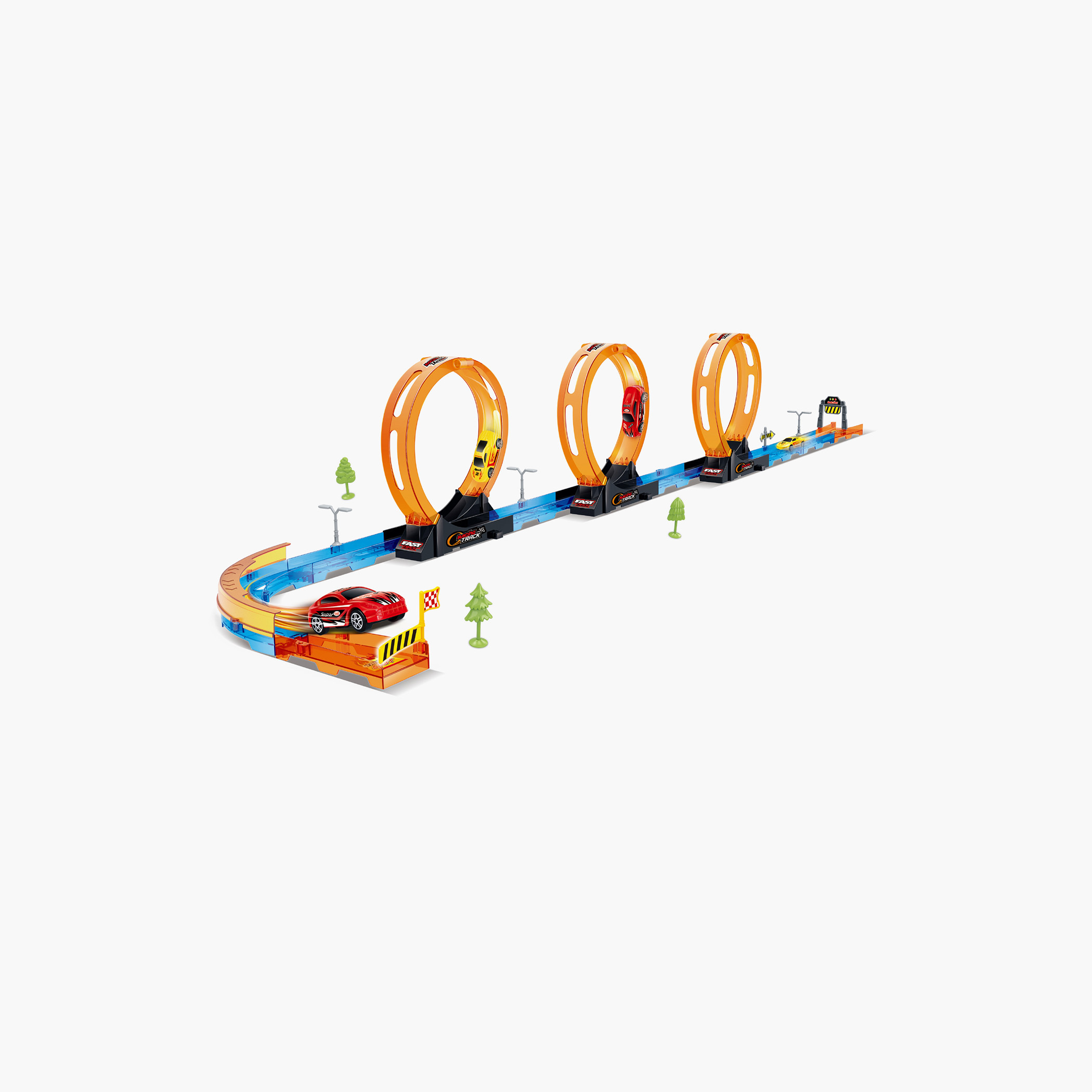 Juniors 25-Piece Track Racing Playset-toys-playvehicles-vehicleplaysets-image-1