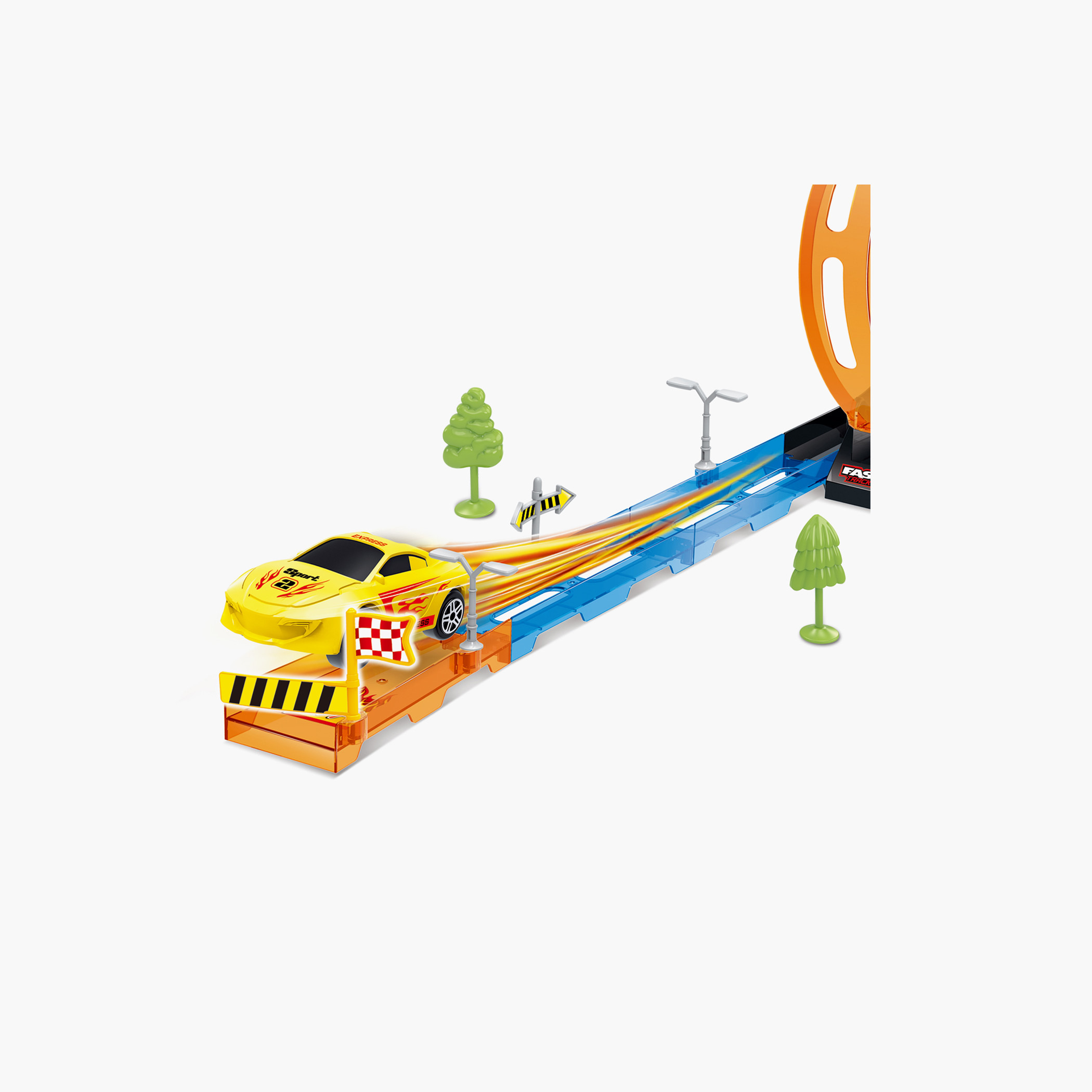 Juniors 15-Piece Track Racing Playset-toys-playvehicles-racetracks-image-2