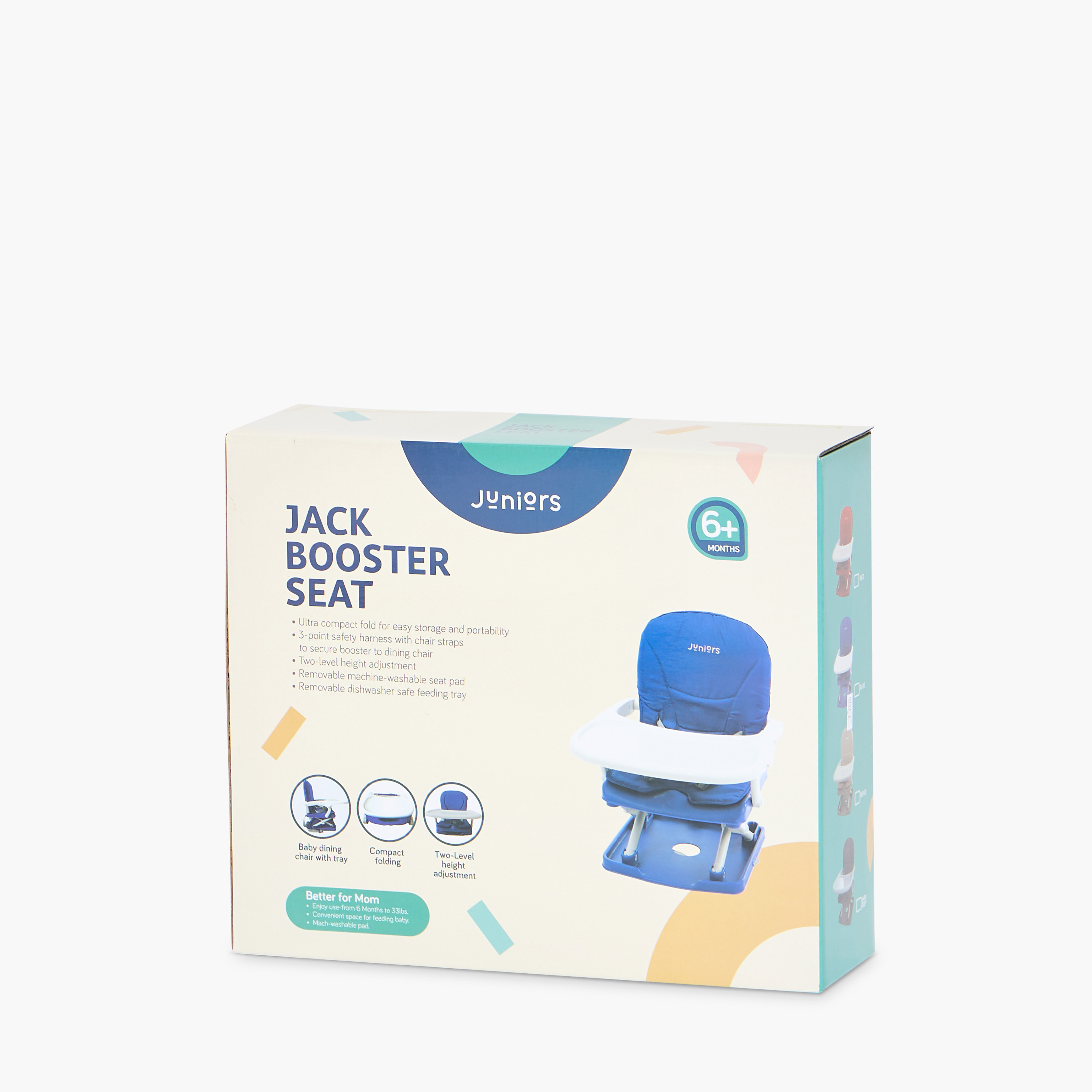 Juniors Jack Booster Seat with Removable Tray-baby-feeding-highchairsandboosters-image-10