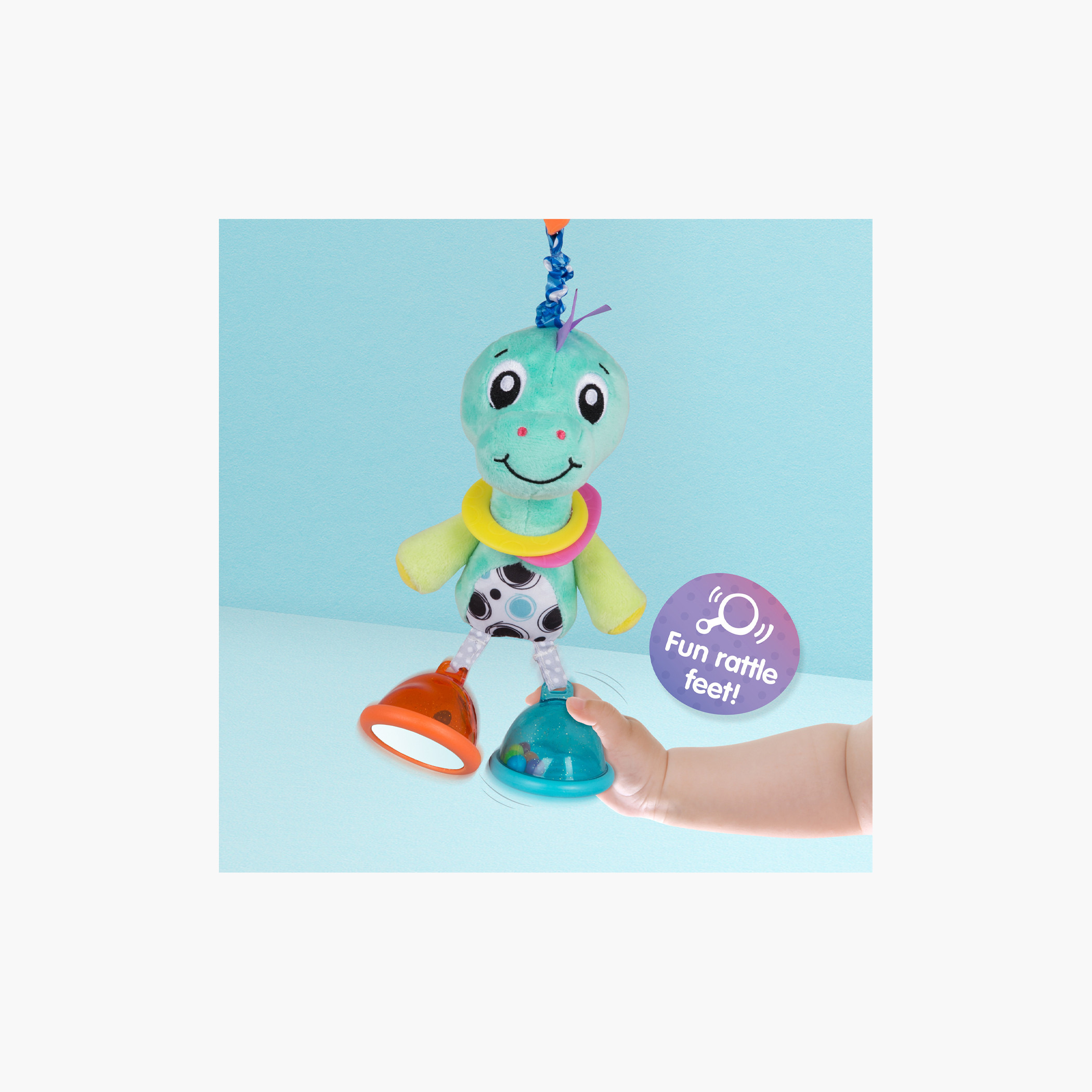 Playgro Dingly Dangly Denny Dino Stroller Toy-baby-gear-strollersandprams-accessories-image-13