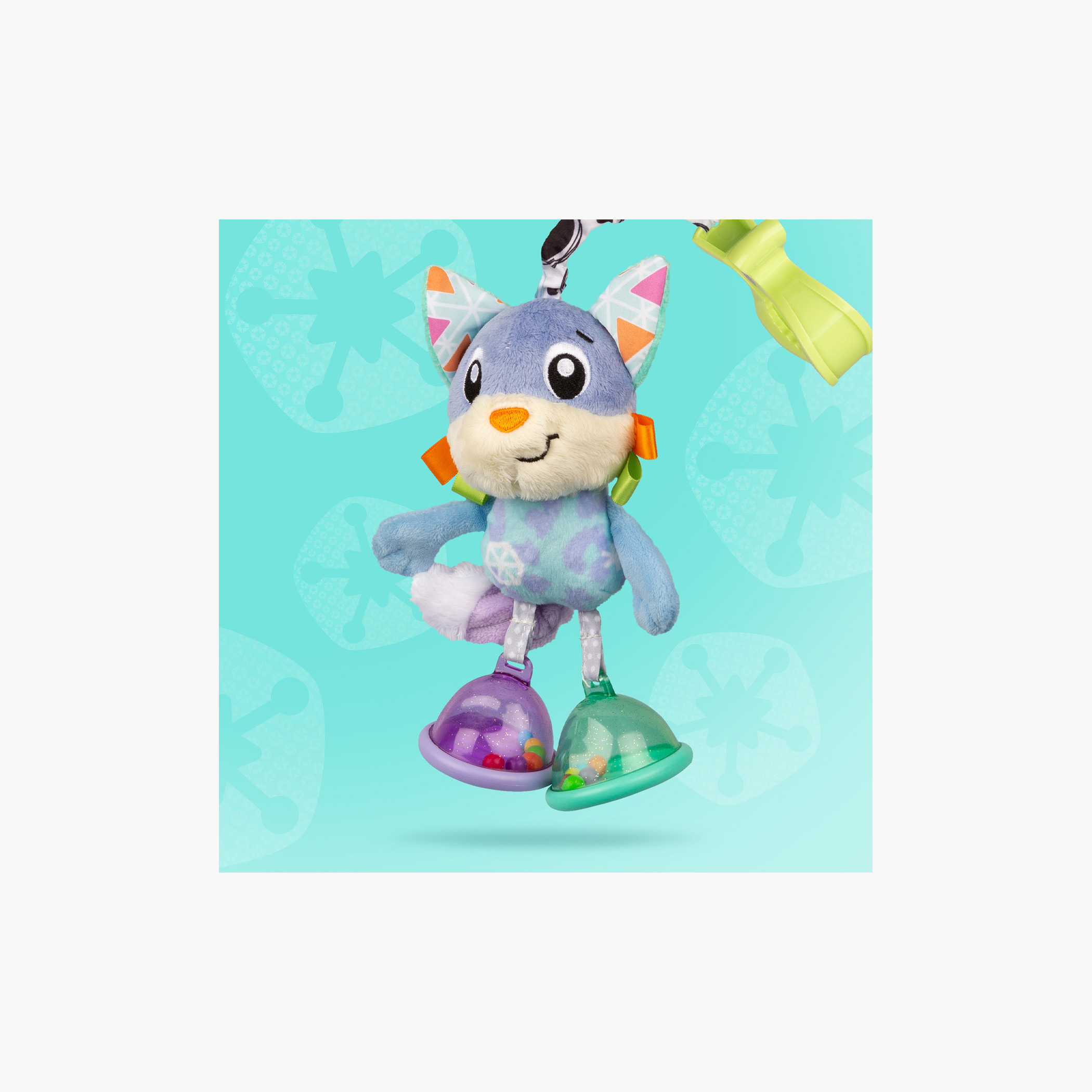 Playgro Dingly Dangly Frosti Arctic Fox Toy-baby-gear-strollersandprams-accessories-image-4