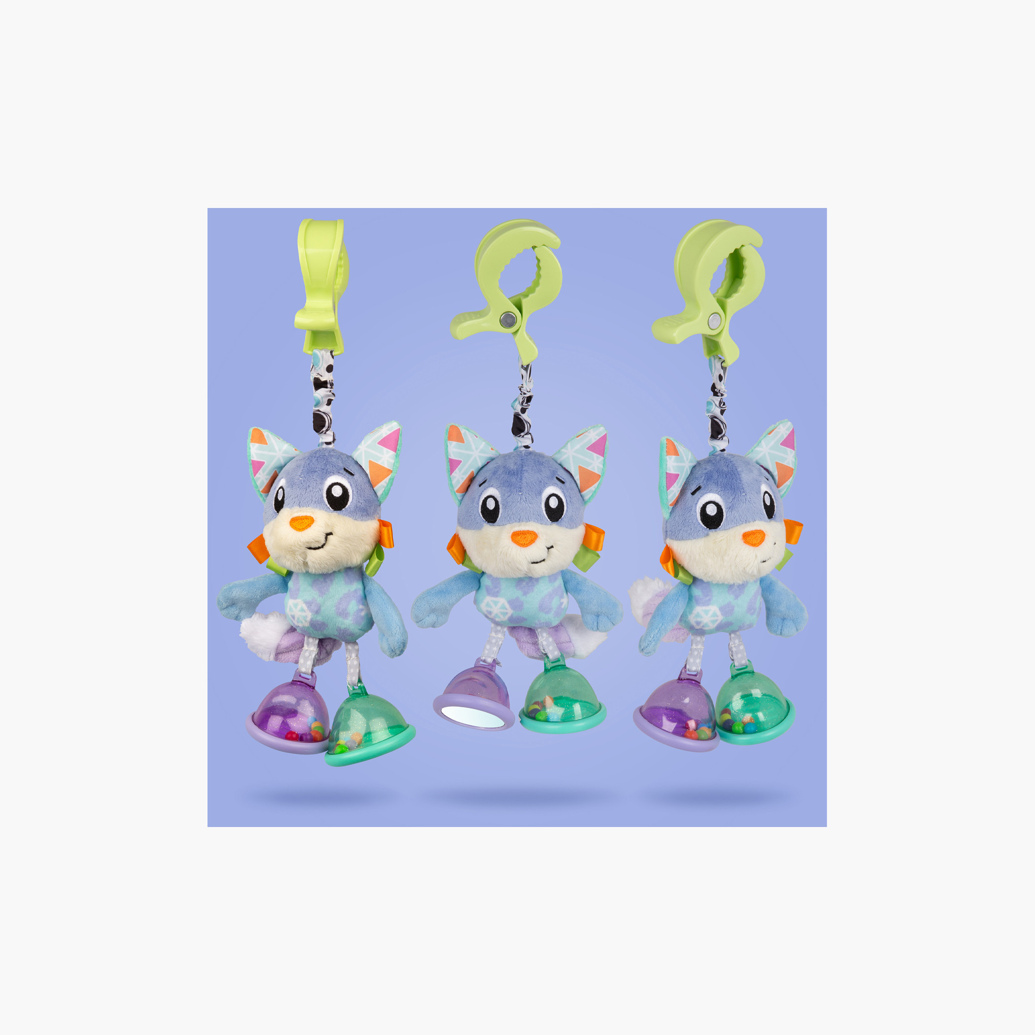 Playgro Dingly Dangly Frosti Arctic Fox Toy-baby-gear-strollersandprams-accessories-image-6