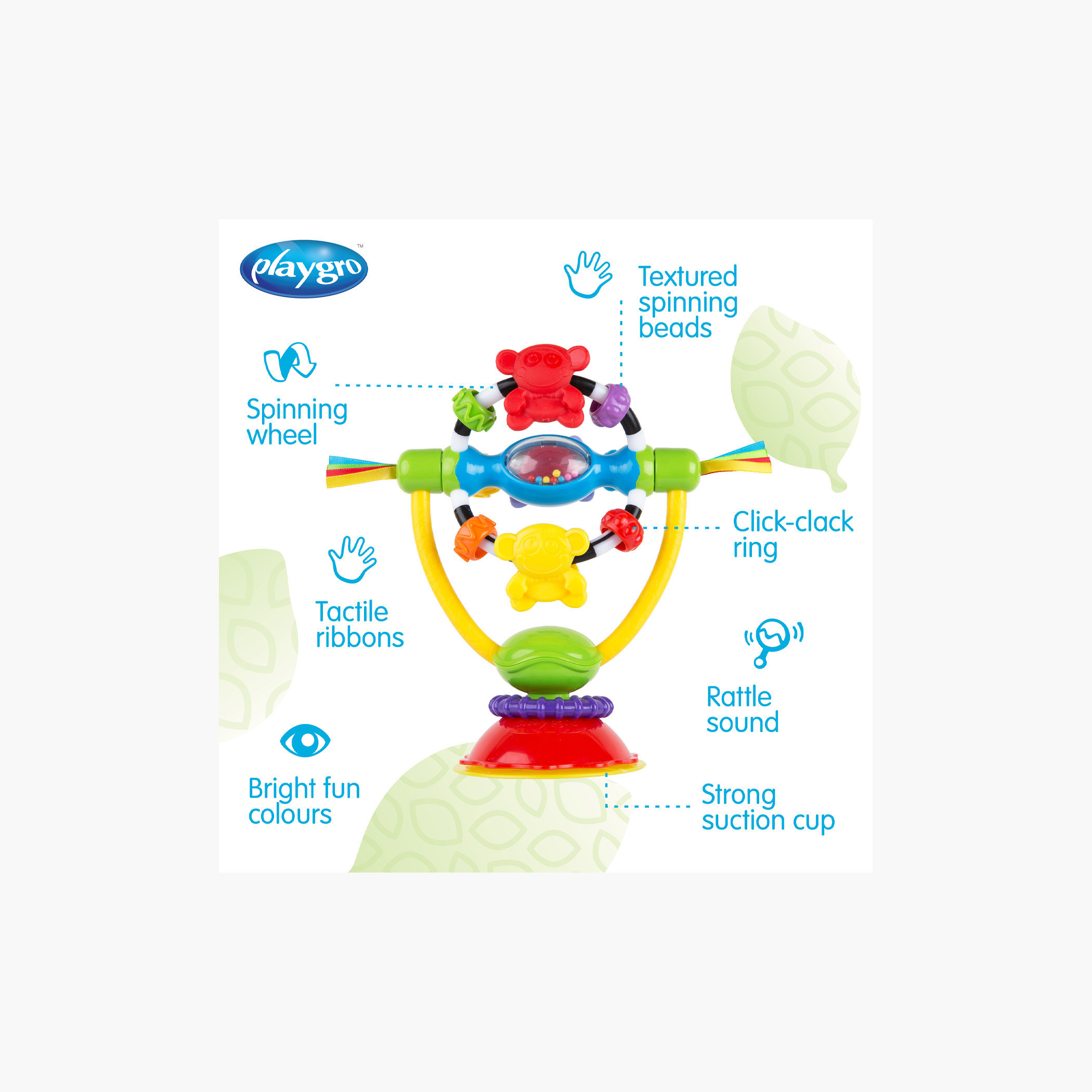 Playgro High Chair Spinning Toy-baby-feeding-accessories-image-2