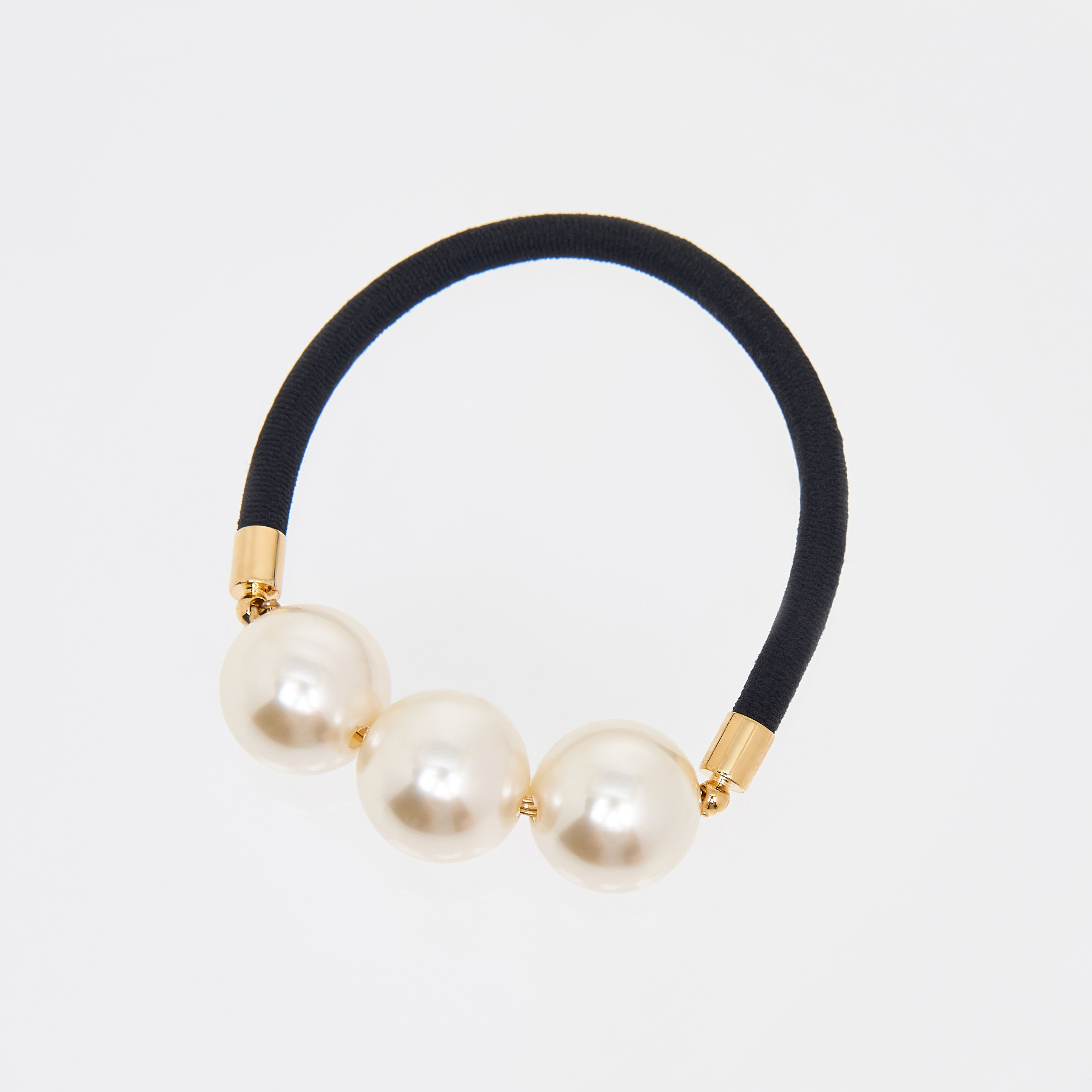 Pearl Embellished Hair Tie-women-hairaccessories-scrunchies-image-2