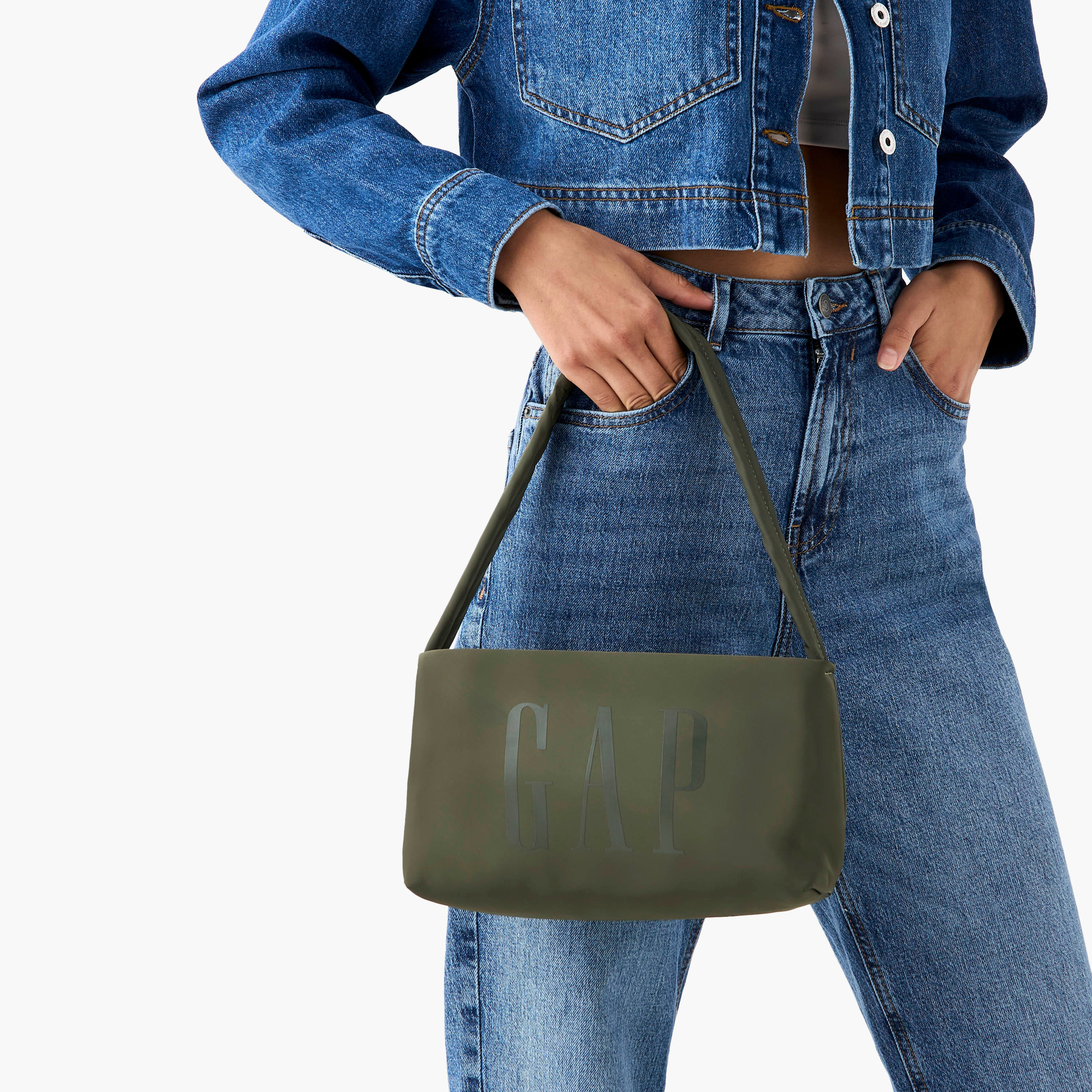 شنطة كتف بمقبض وسحاب إغلاق وشعار من جاب-women-bagsandwallets-handbags-image-2