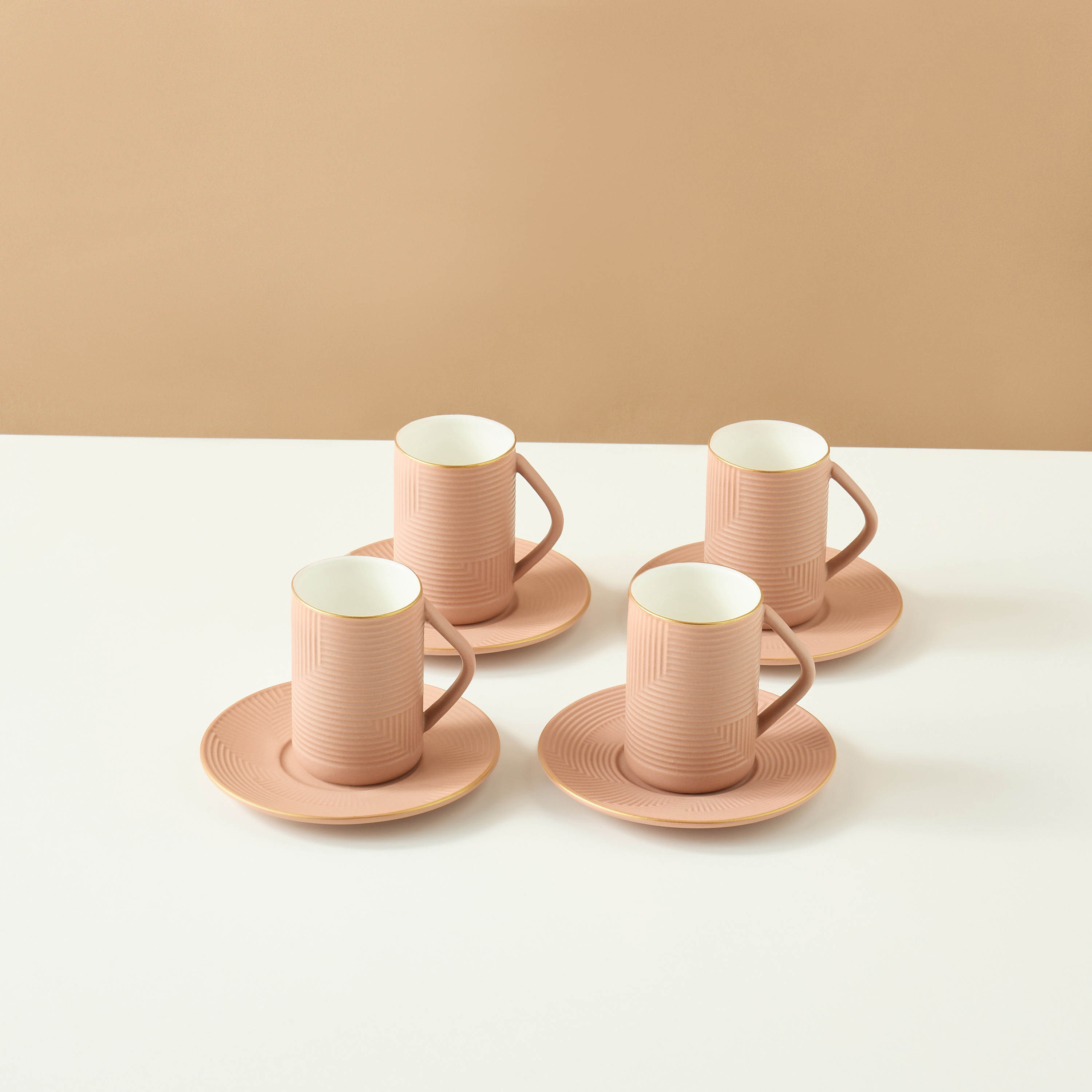 Jawhara 8-Piece Ceramic Cup and Saucer Set-household-dining-teaandcoffee-teaandcoffeesets-image-3
