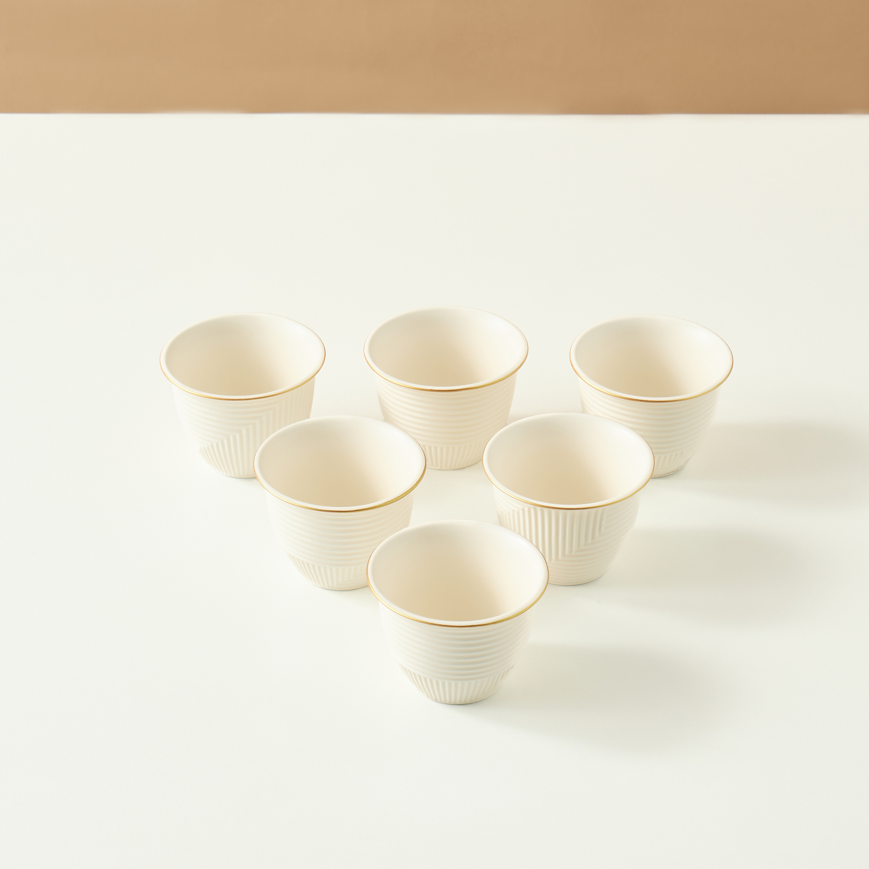 Jawhara Ceramic Qahwa Cup - Set of 6-household-dining-teaandcoffee-teaandcoffeesets-image-2