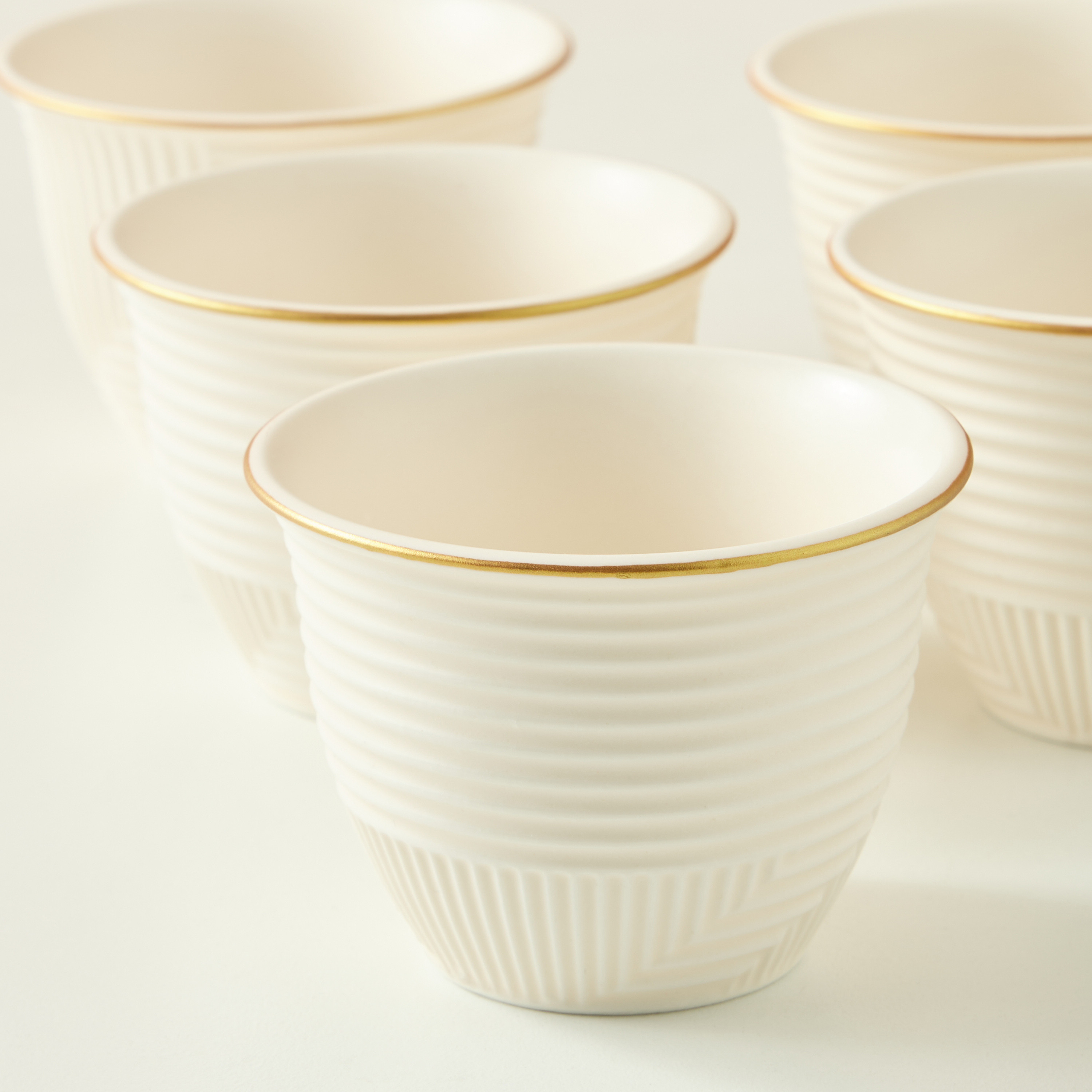 Jawhara Ceramic Qahwa Cup - Set of 6-household-dining-teaandcoffee-teaandcoffeesets-image-3