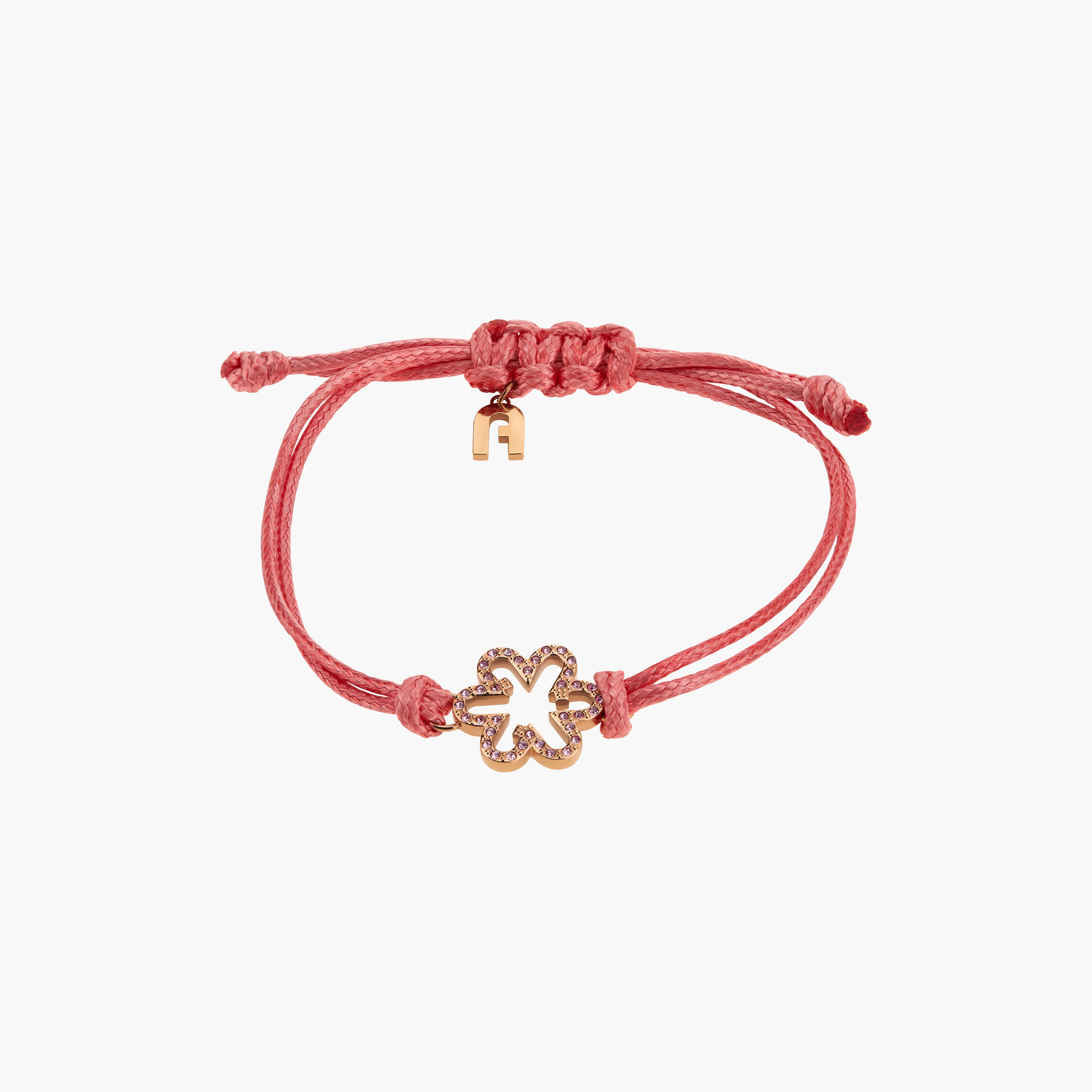 سوار فورلا فلور للسيدات من حبل ذات ستانلس ستيل وقطن | مقاس واحد-women-watchesandjewellery-jewellery-banglesandbracelets-image-5