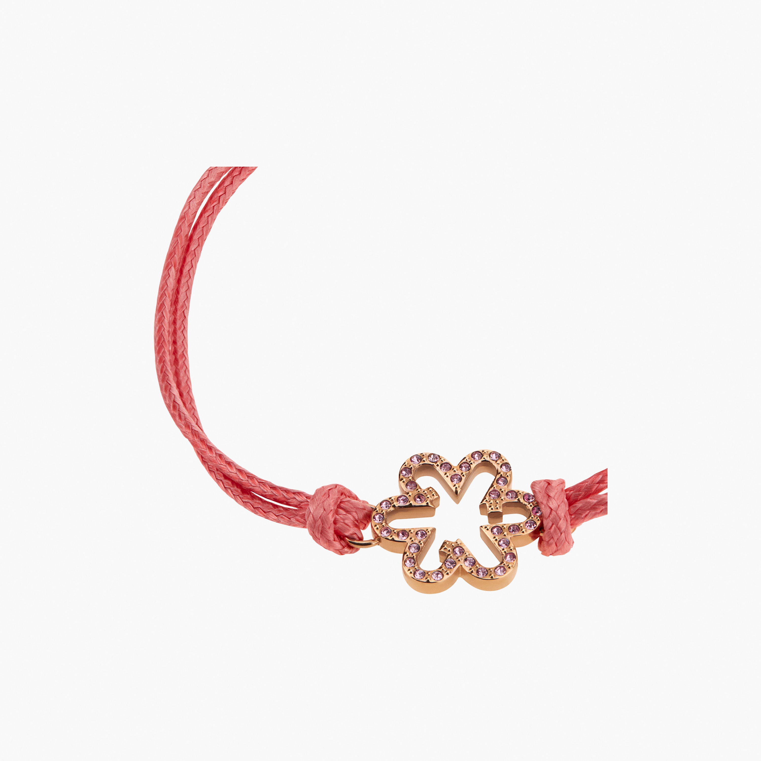 سوار فورلا فلور للسيدات من حبل ذات ستانلس ستيل وقطن | مقاس واحد-women-watchesandjewellery-jewellery-banglesandbracelets-image-6