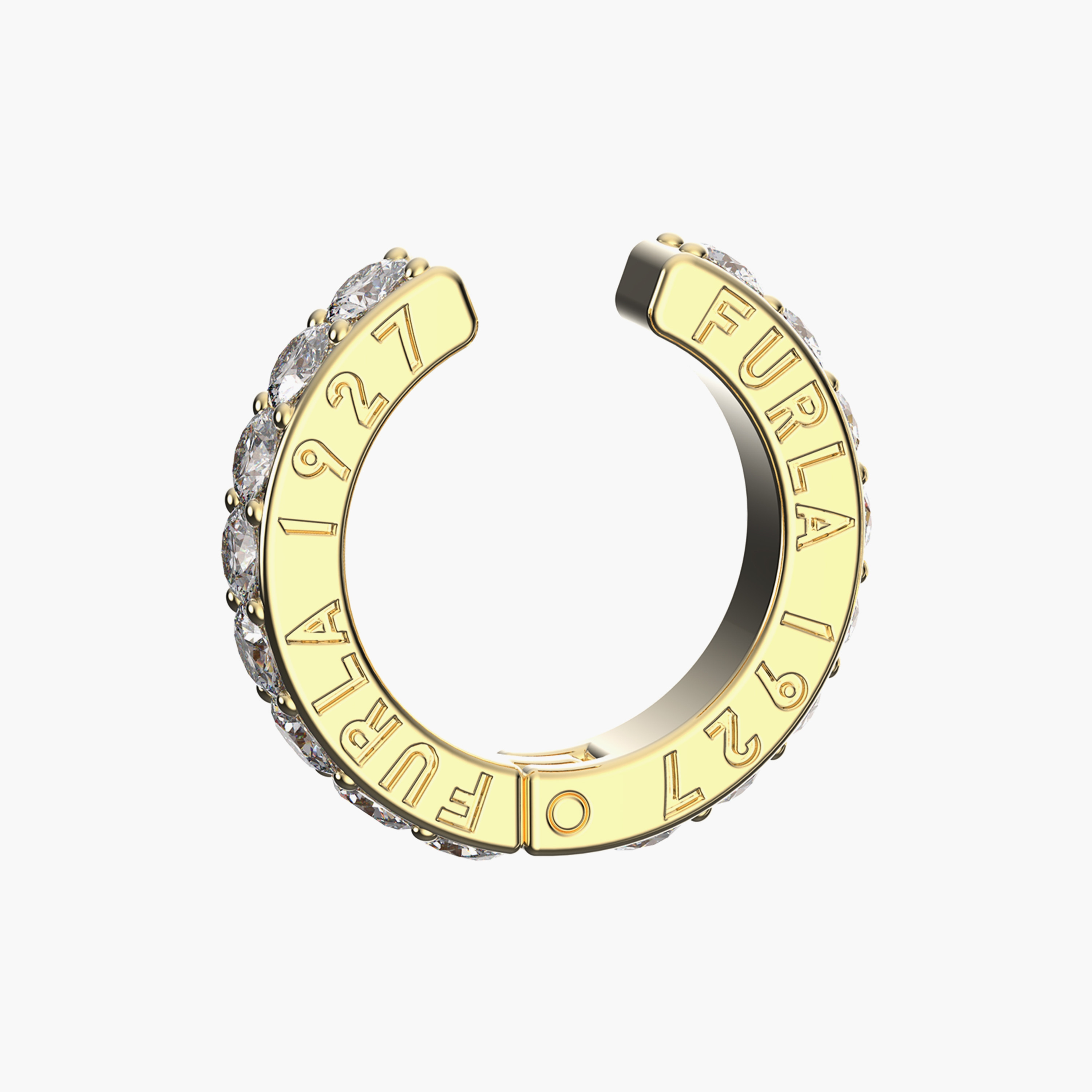 أقراط الأذن الكفة من فورلا 1927 للسيدات مع مزينة ذات ستانلس ستيل-women-watchesandjewellery-jewellery-earrings-image-2