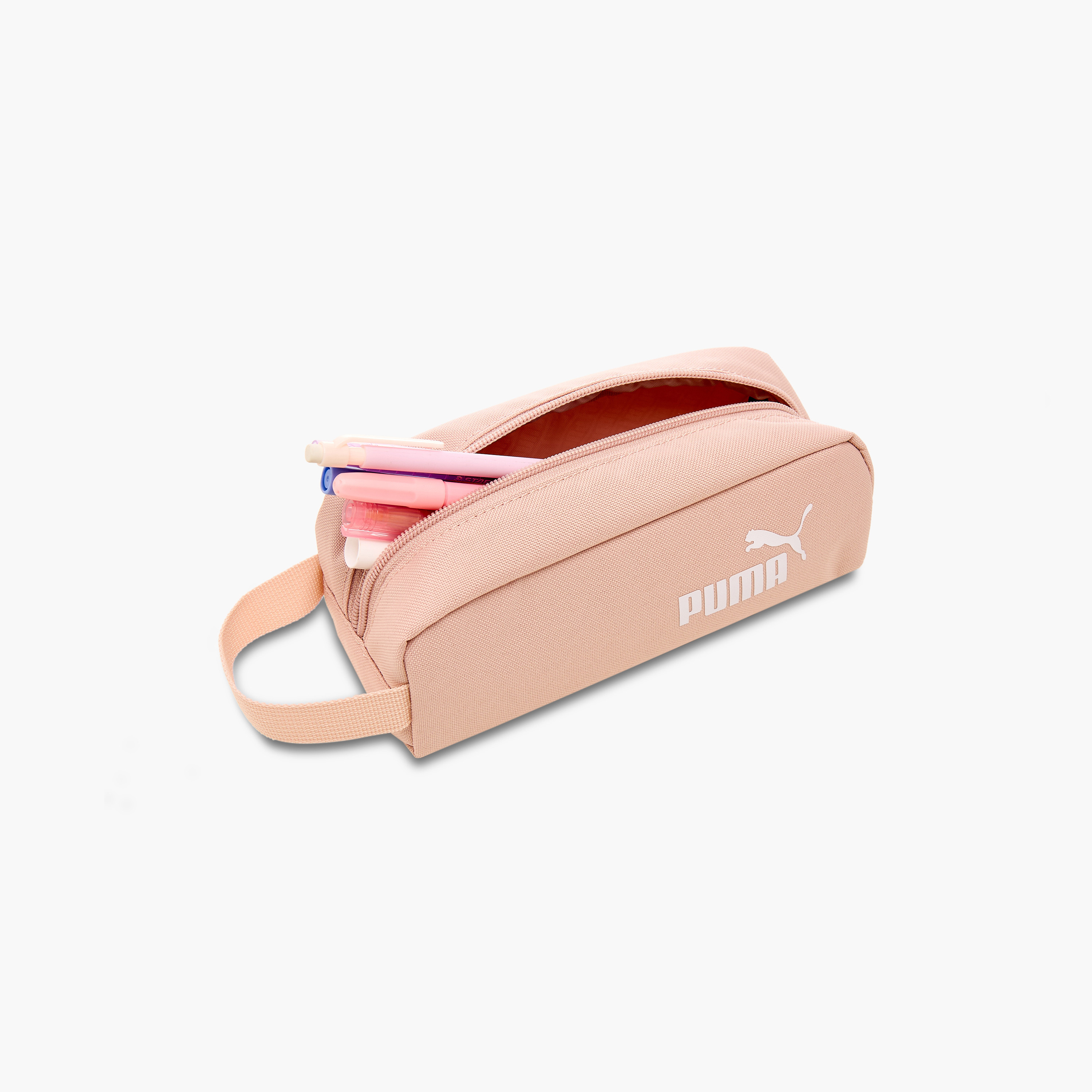 شنطة ظهر بِطبعات شعار مع شنطة غداء ومقلمة من بوما - 18 بوصة-school-bagsandbackpacks-backpacks-image-13