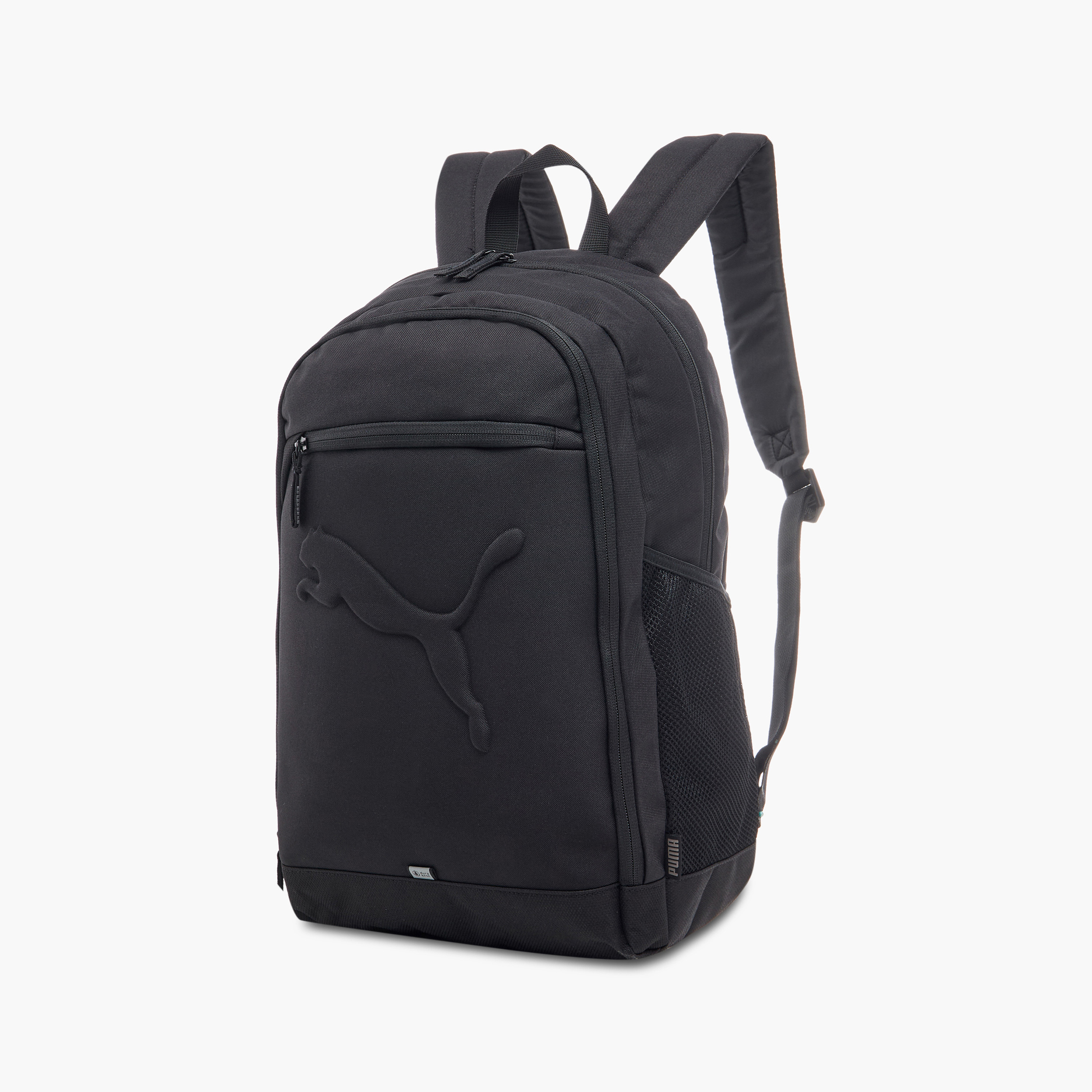 PUMA Logo Embossed Backpack with Adjustable Shoulder Straps and Zip Closure - 18 inches-school-bagsandbackpacks-backpacks-image-2