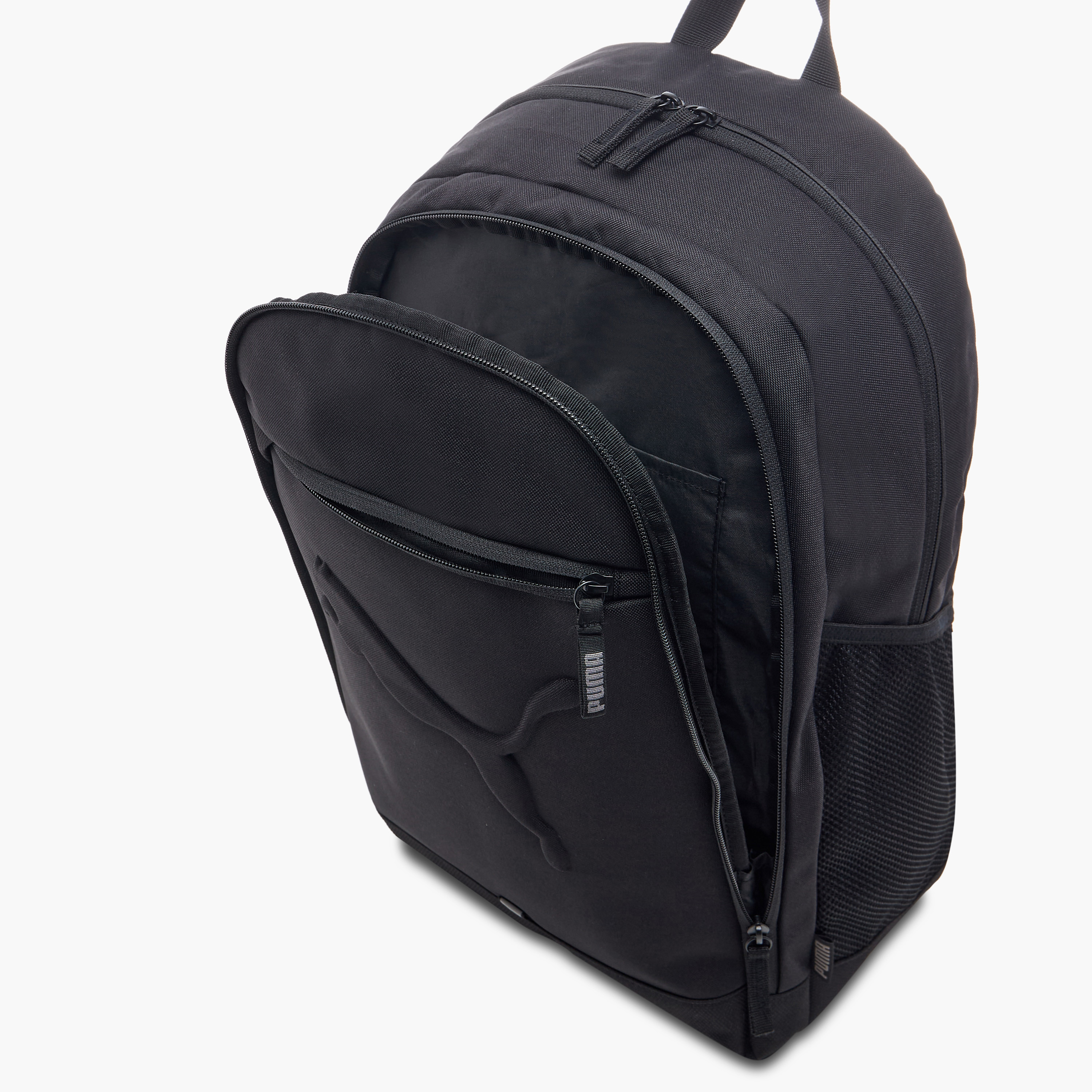 PUMA Logo Embossed Backpack with Adjustable Shoulder Straps and Zip Closure - 18 inches-school-bagsandbackpacks-backpacks-image-7