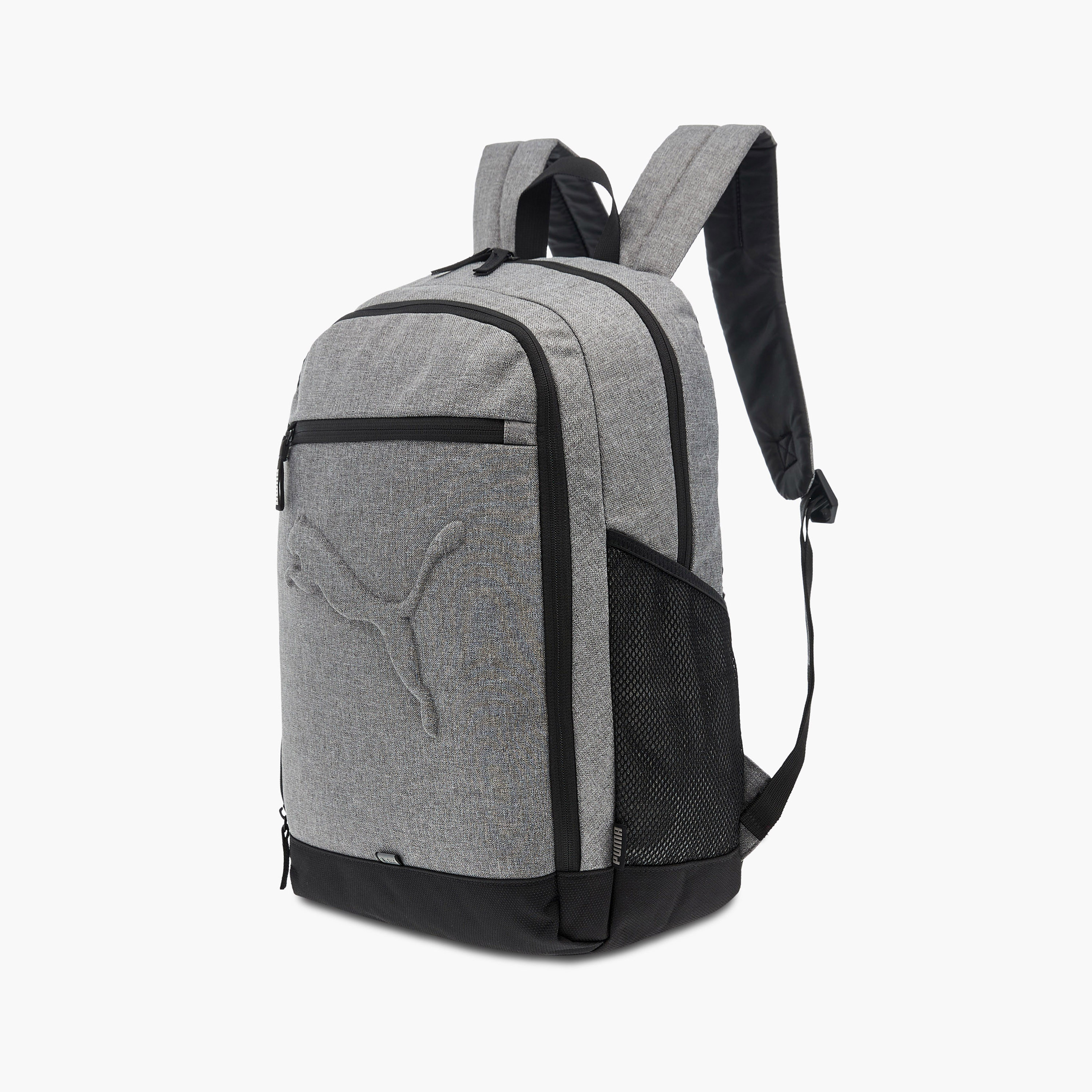 PUMA Logo Embossed Backpack with Adjustable Shoulder Straps - 20 inches-school-bagsandbackpacks-backpacks-image-2
