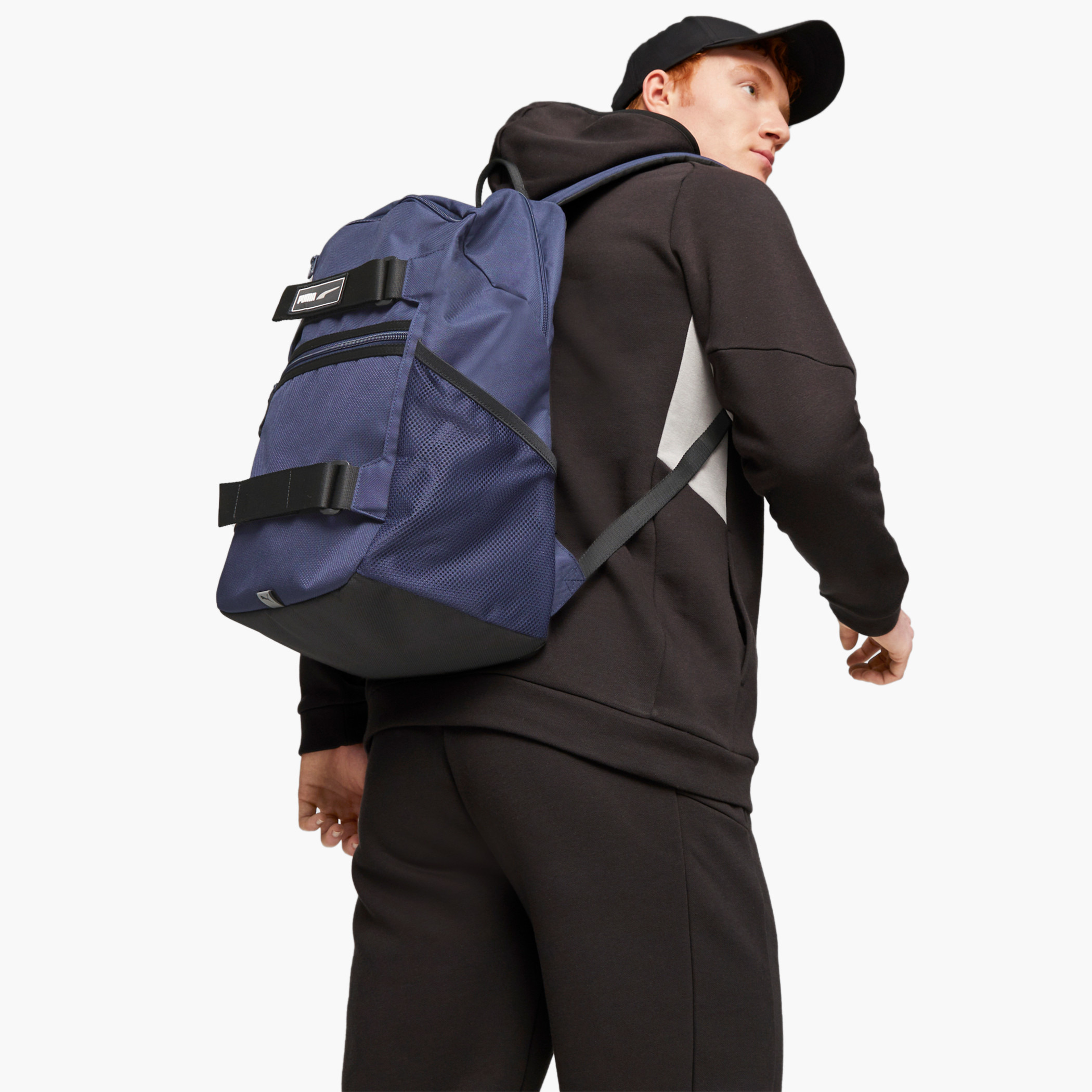 شنطة ظهر سادة بسحّاب إغلاق وحمّالات قابلة للتعديل من بوما - 18 بوصة-school-bagsandbackpacks-backpacks-image-5
