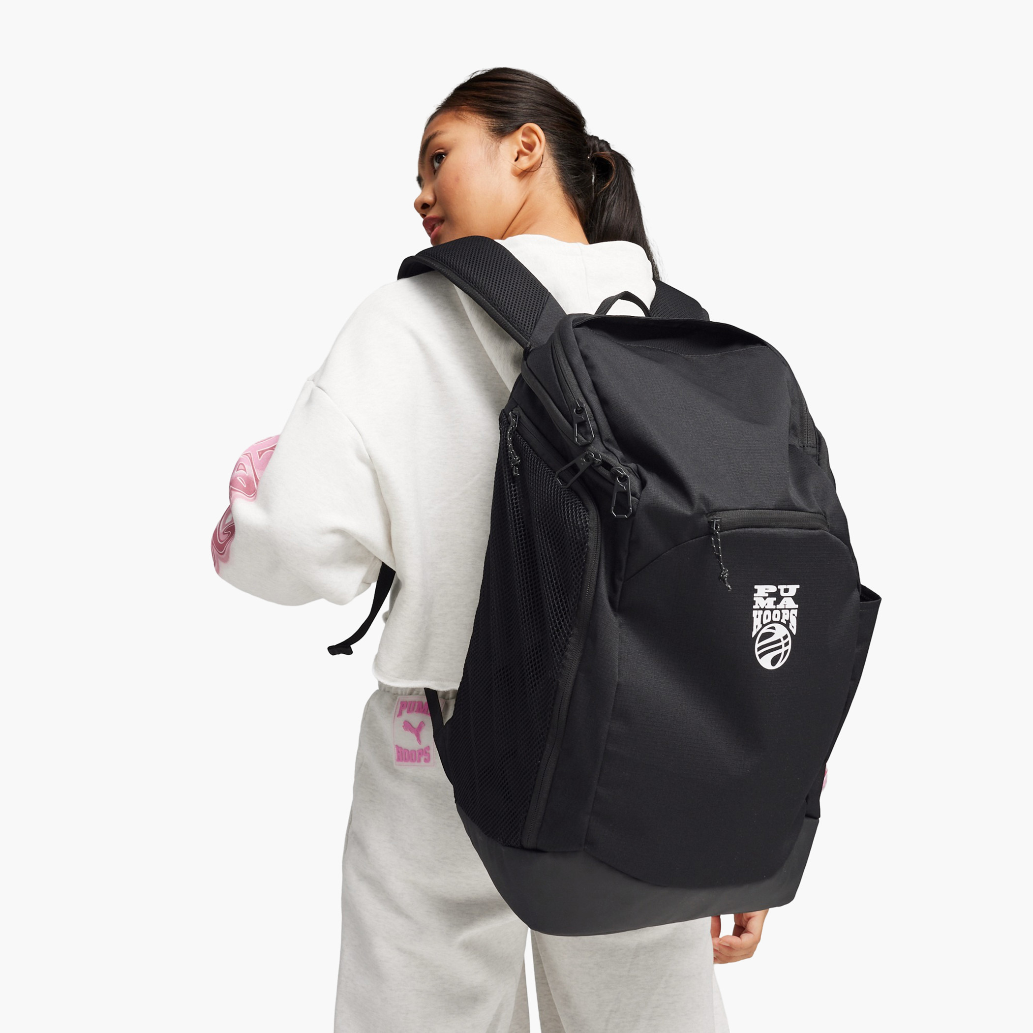 شنطة ظهر سادة بسحّاب إغلاق وحمّالات قابلة للتعديل من بوما - 20 بوصة-school-bagsandbackpacks-backpacks-image-4