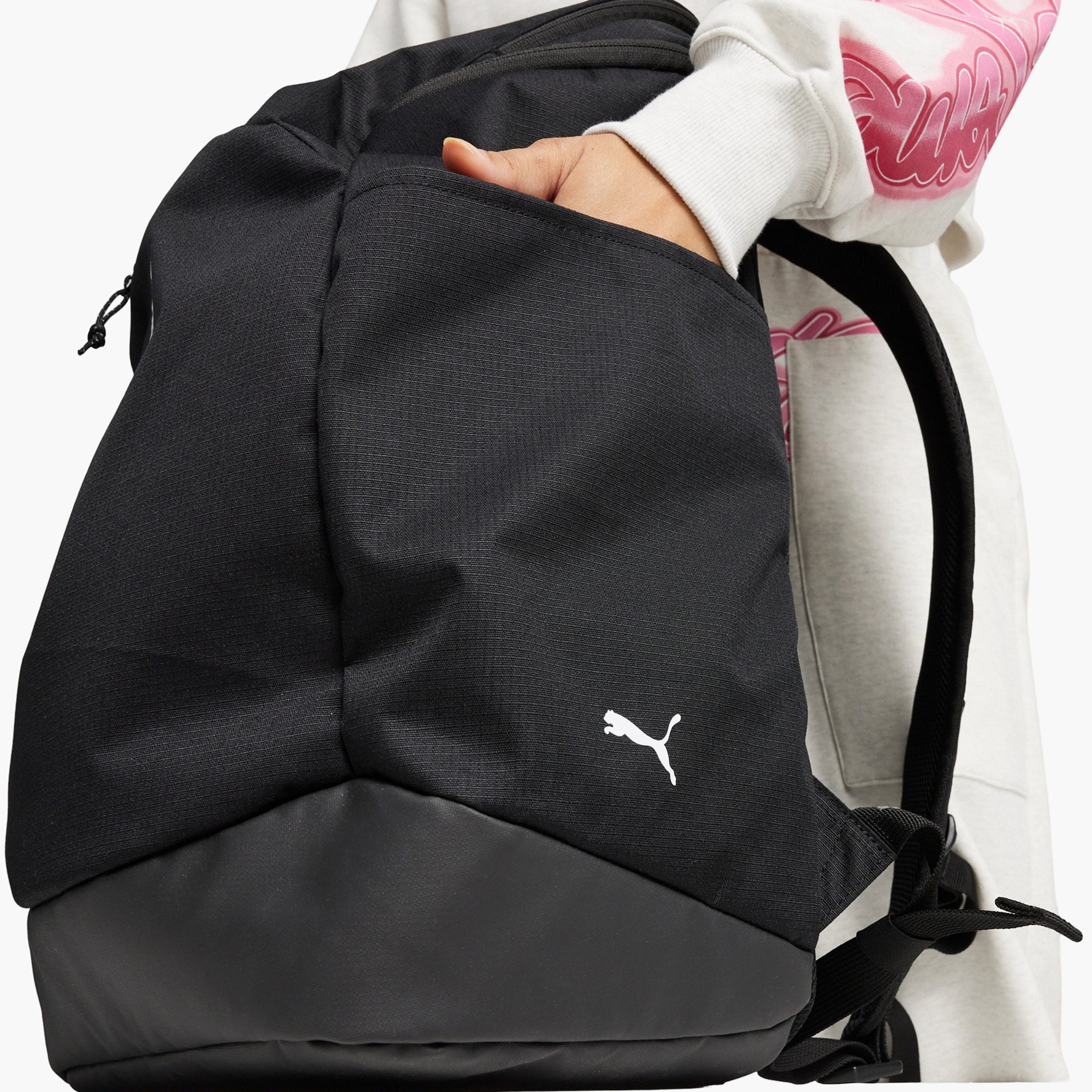 شنطة ظهر سادة بسحّاب إغلاق وحمّالات قابلة للتعديل من بوما - 20 بوصة-school-bagsandbackpacks-backpacks-image-5