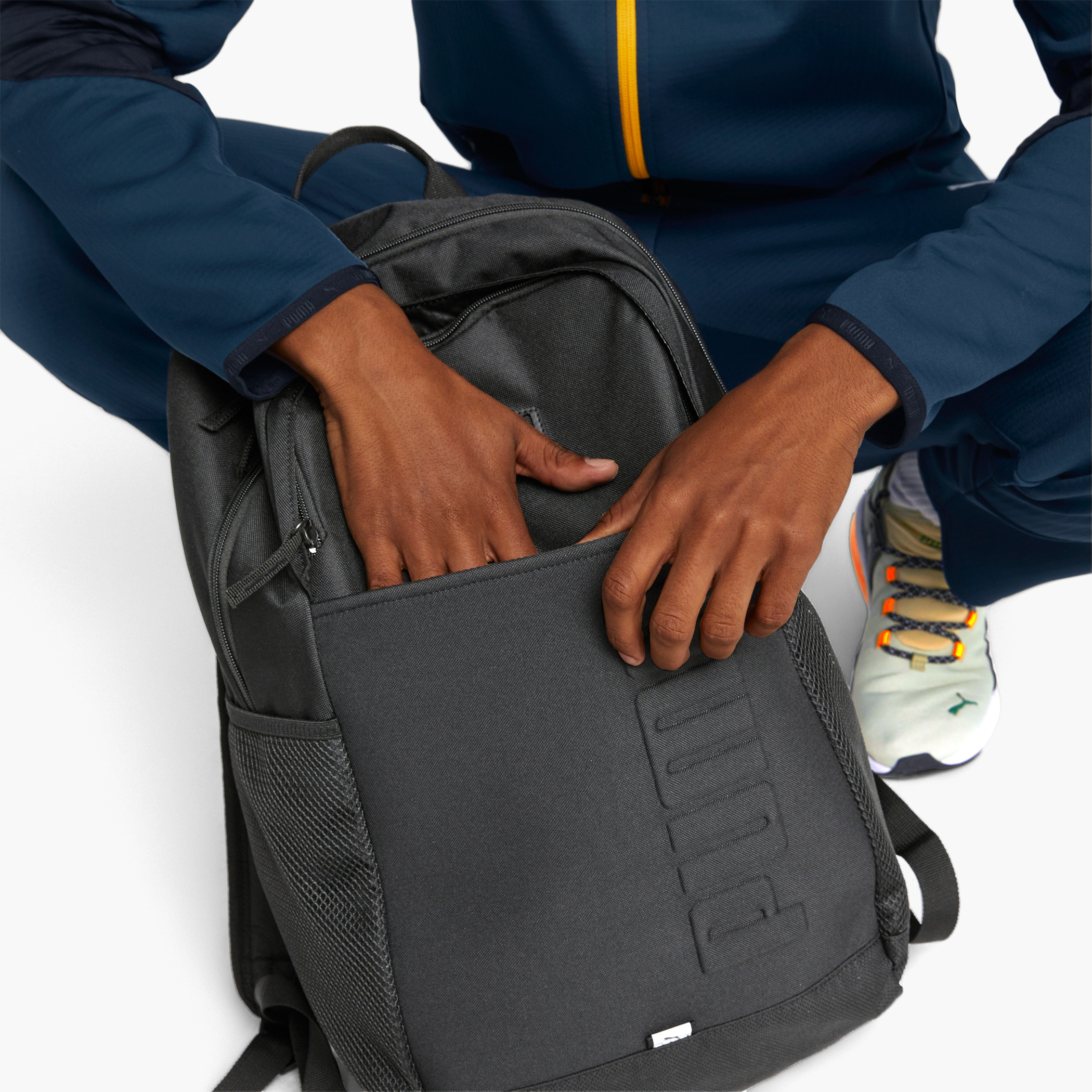 شنطة ظهر سادة بسحّاب إغلاق وحمّالات قابلة للتعديل من بوما - 20 بوصة-school-bagsandbackpacks-backpacks-image-5