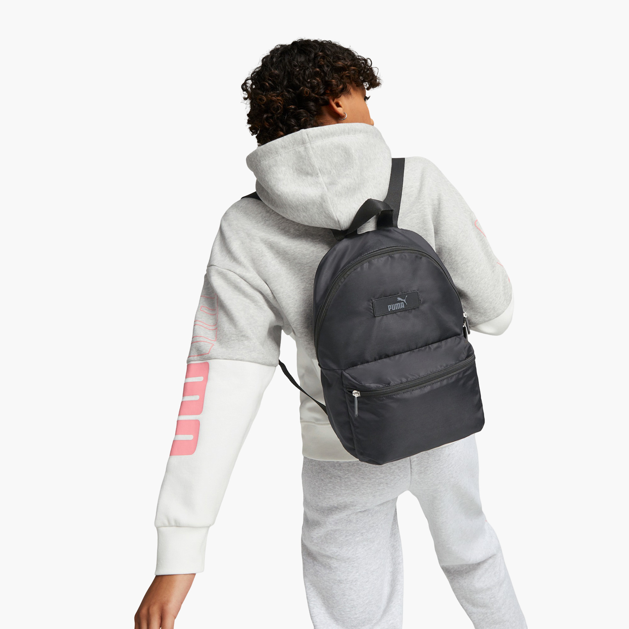 شنطة ظهر سادة بسحّاب إغلاق وحمّالات قابلة للتعديل من بوما - 14 بوصة-school-bagsandbackpacks-backpacks-image-4