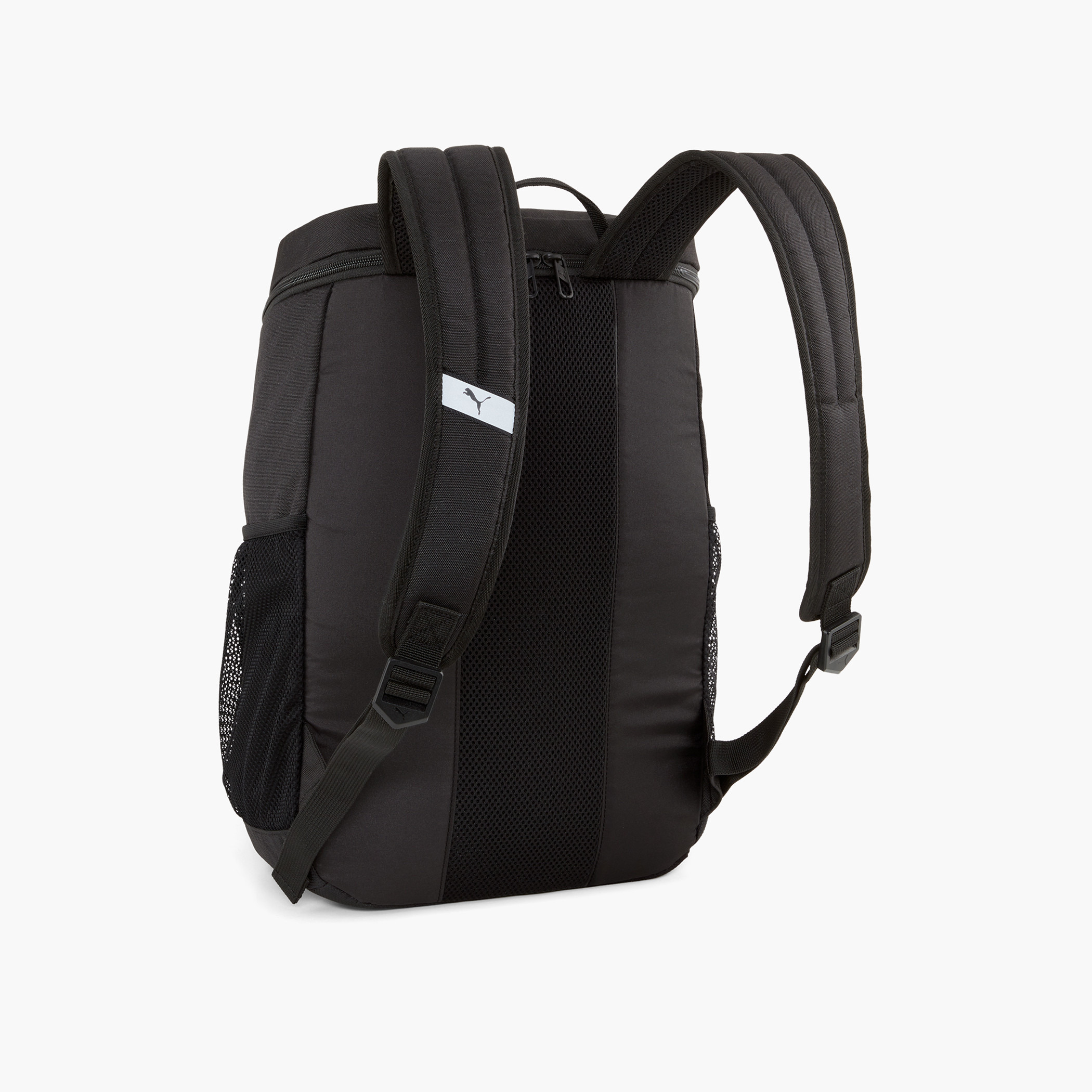 شنطة ظهر بحمّالات قابلة للتعديل وسحاب للإغلاق وزخارف شعار من بوما- 18 بوصة-school-bagsandbackpacks-backpacks-image-2